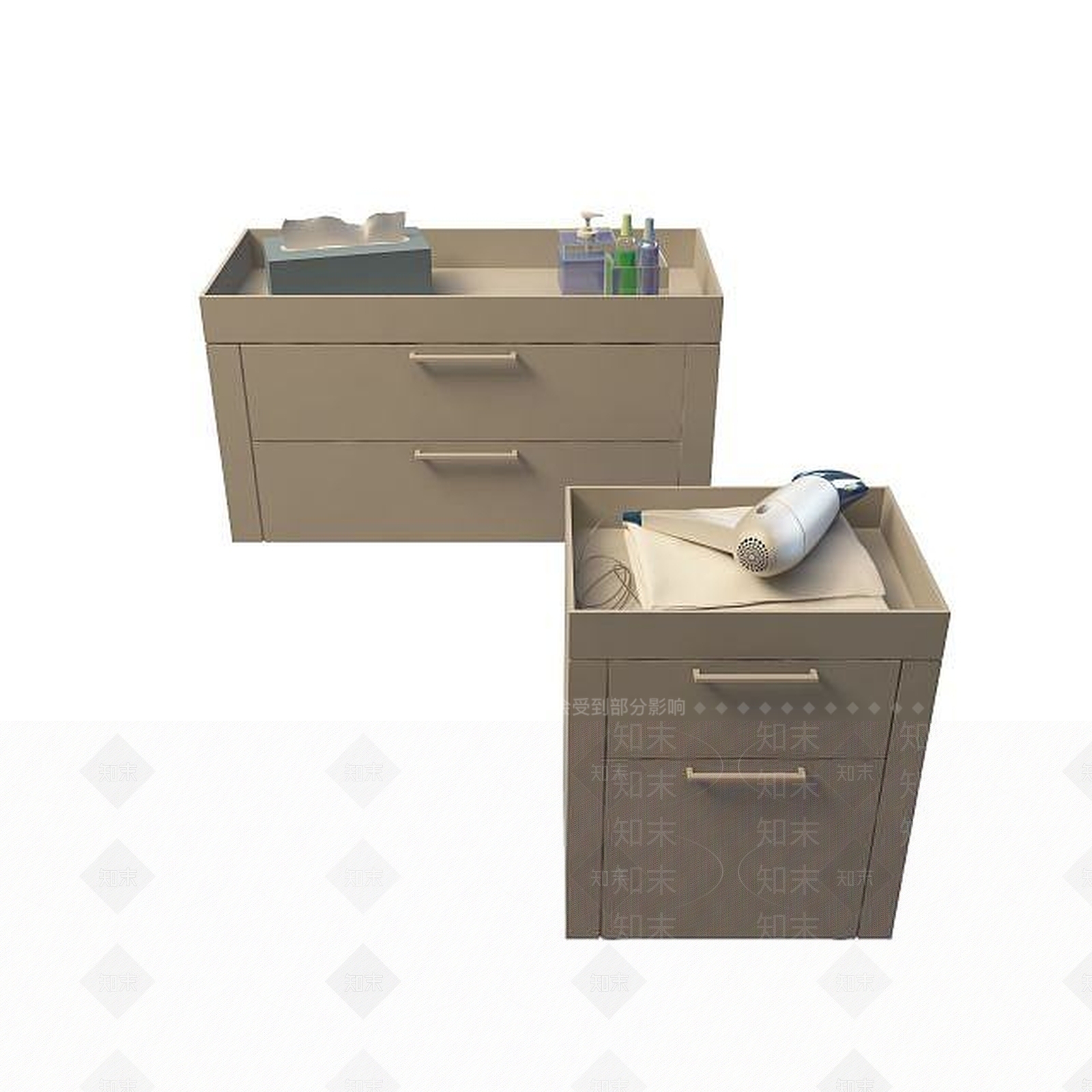 现代衣柜3D模型下载【ID:1199578379】
