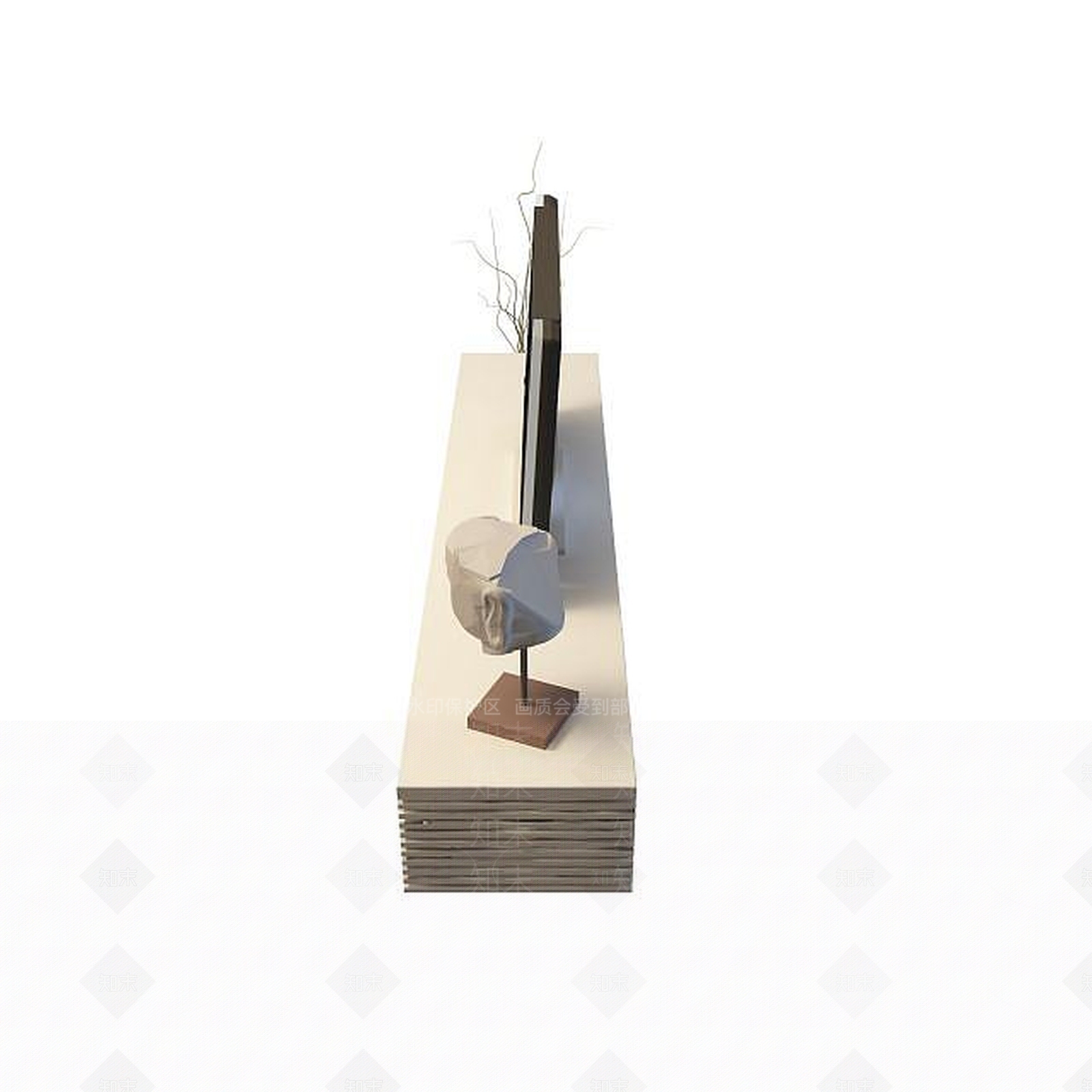 现代衣柜3D模型下载【ID:1199578378】