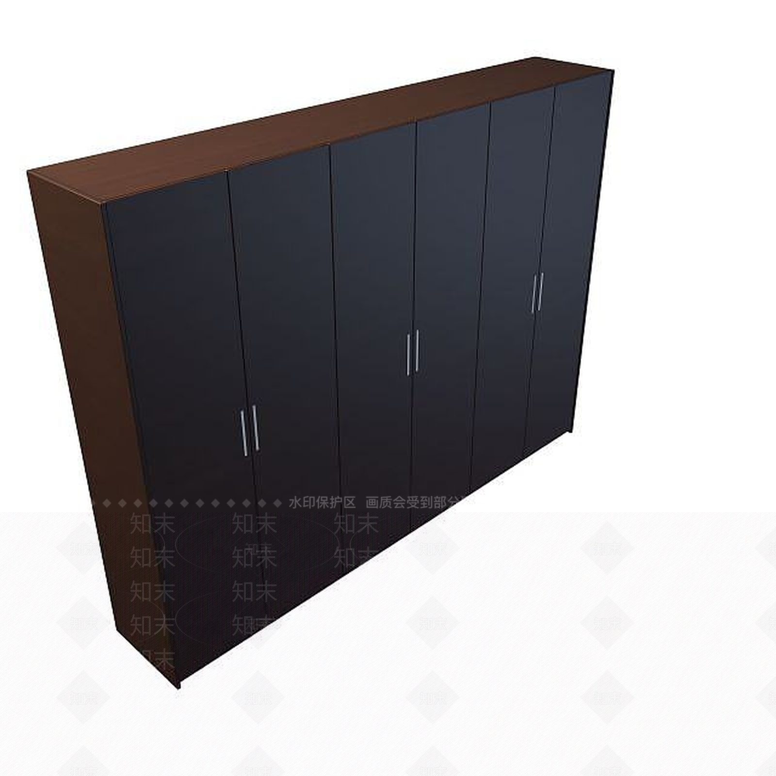 现代衣柜3D模型下载【ID:1191063280】