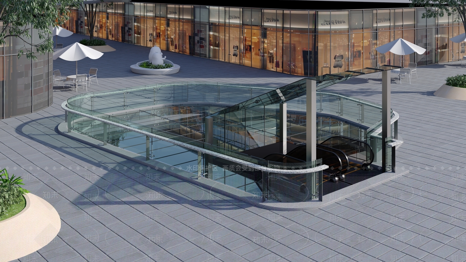 现代其他商业空间3D模型下载【ID:1191063906】