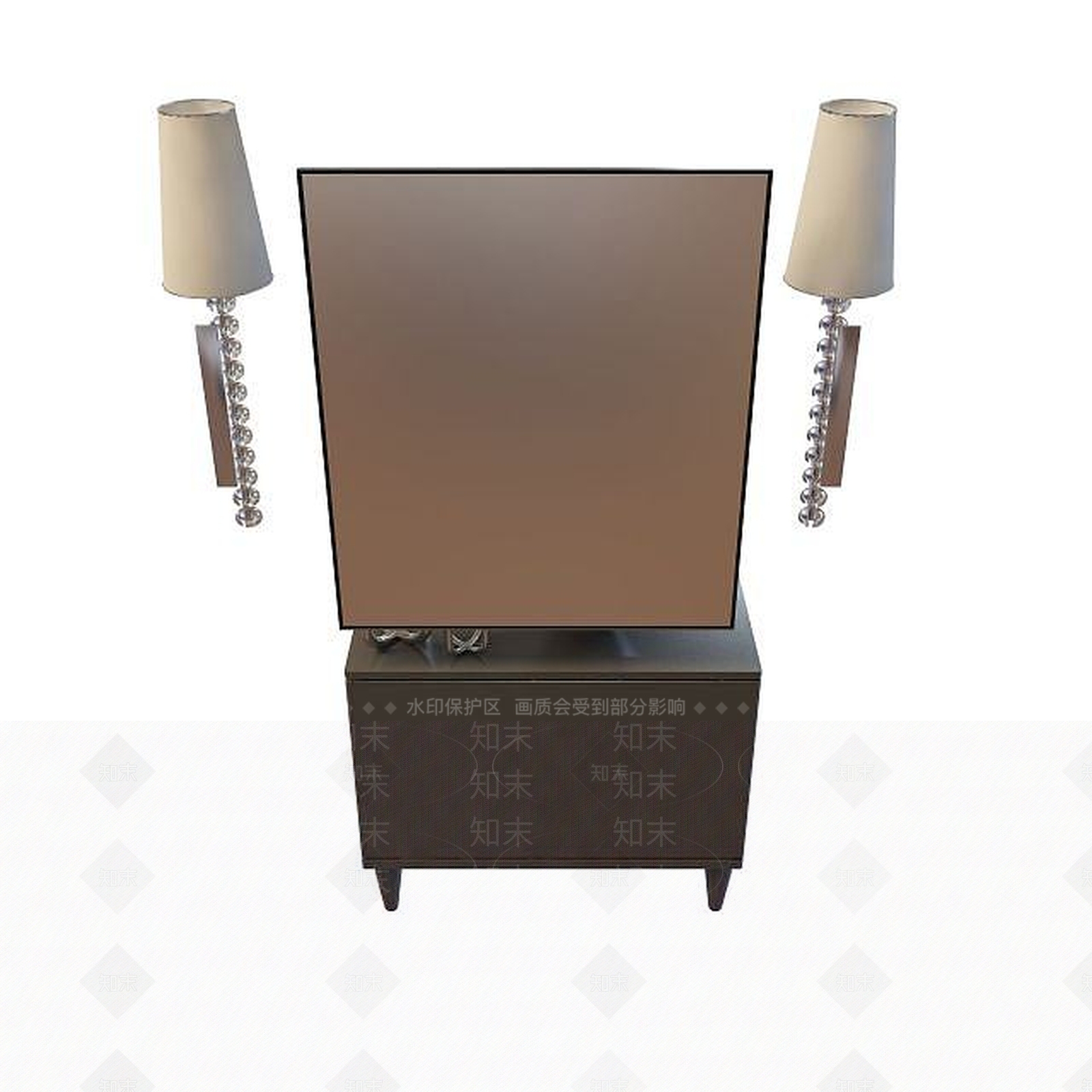 现代衣柜3D模型下载【ID:1199574825】