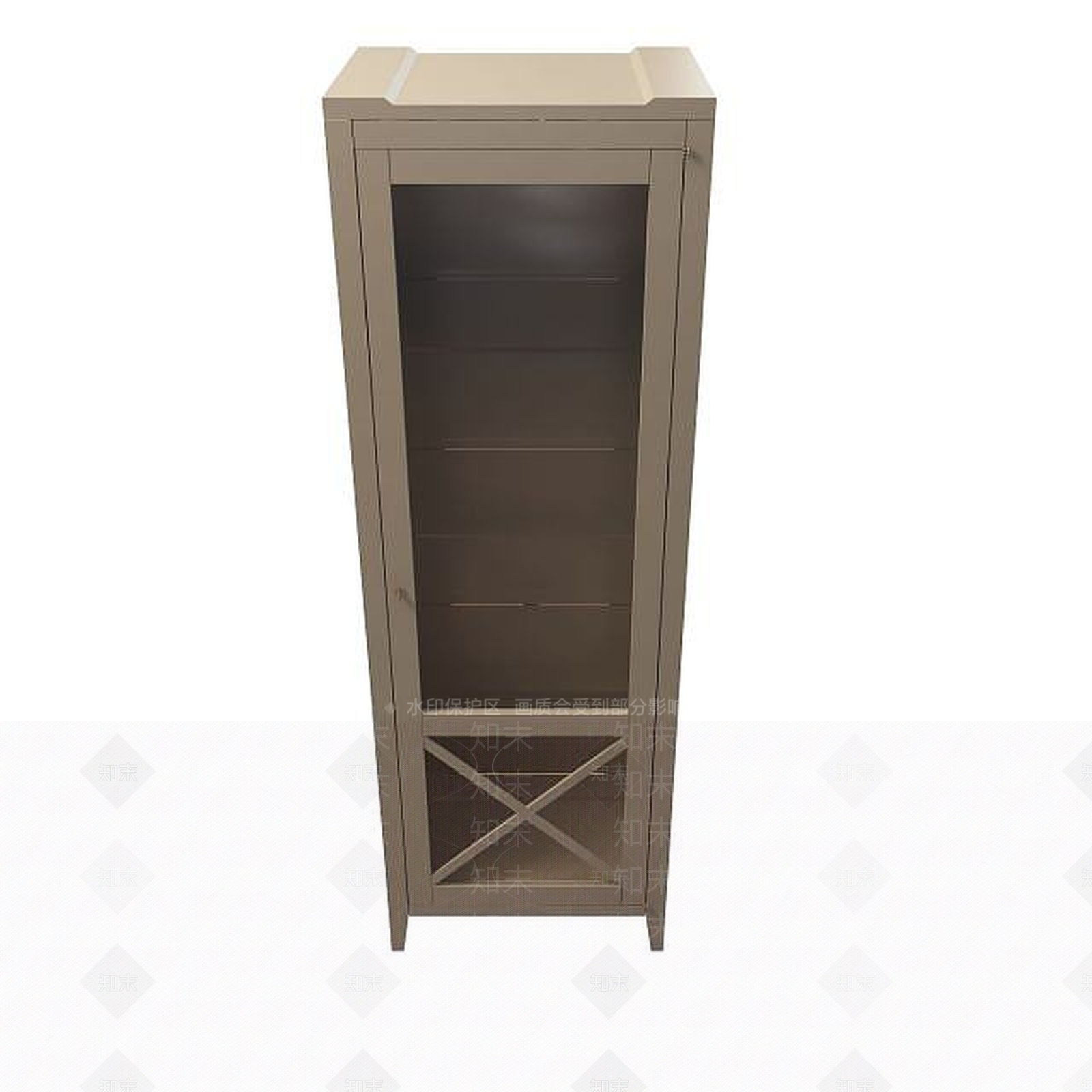 现代衣柜3D模型下载【ID:1199574788】