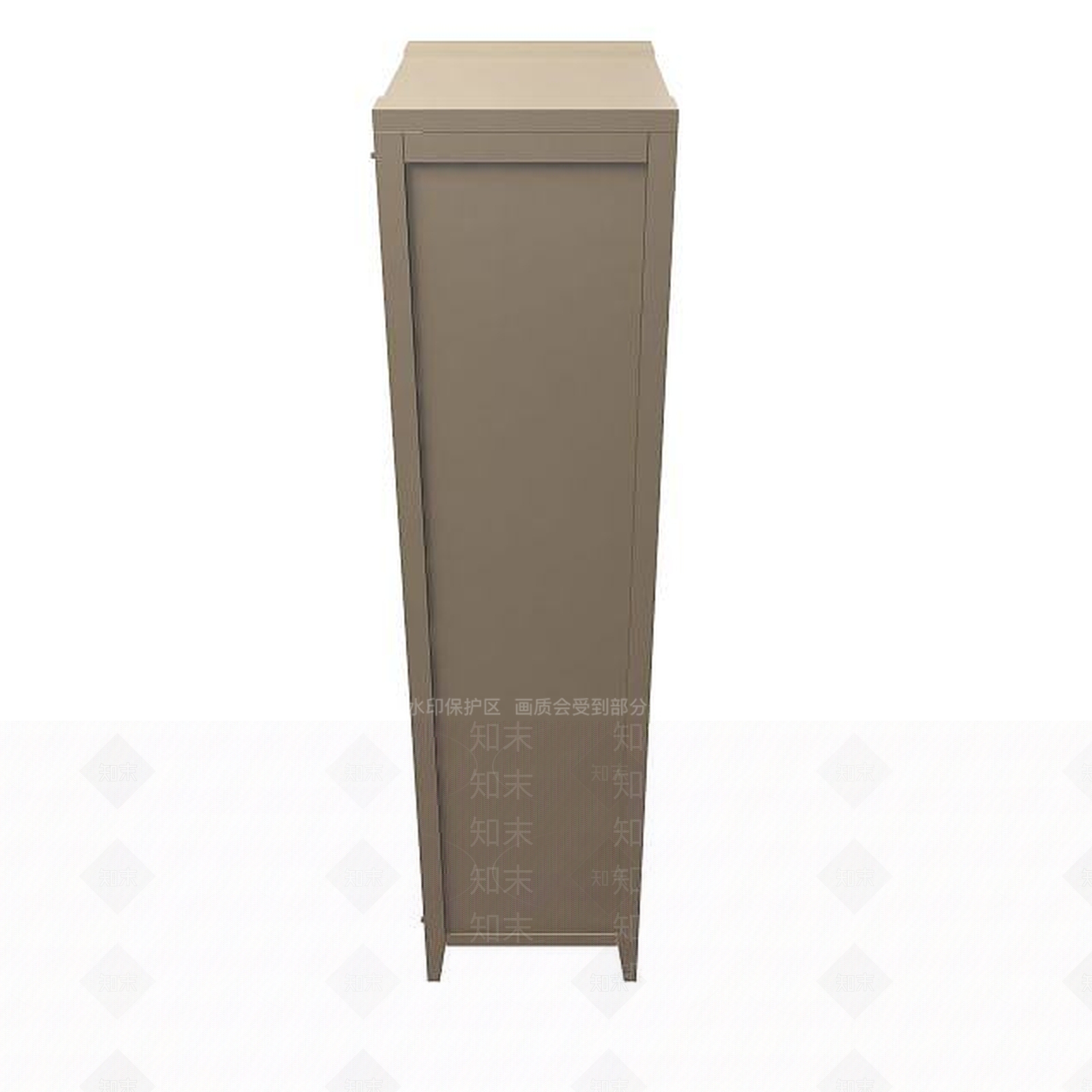 现代衣柜3D模型下载【ID:1199574788】