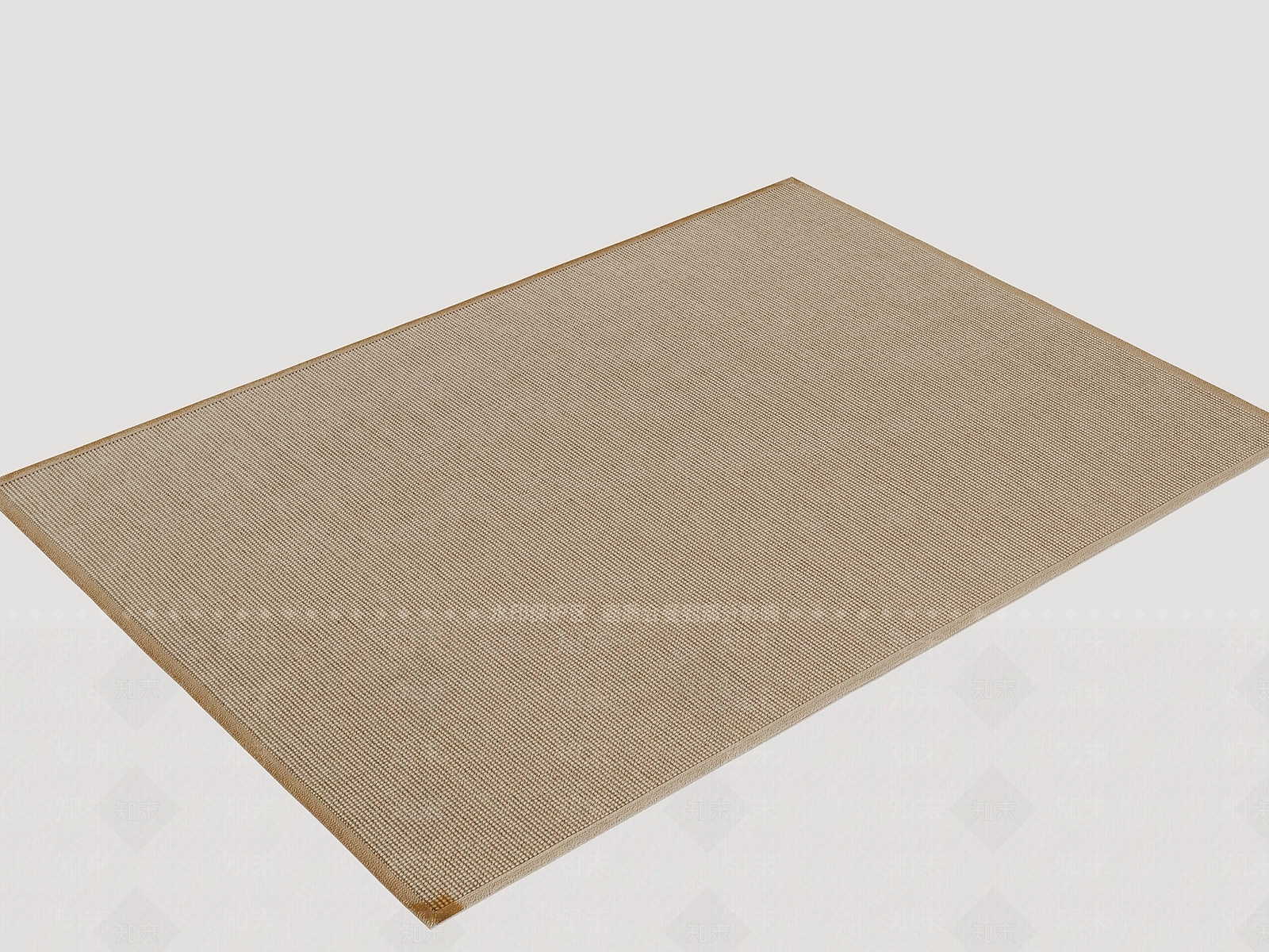 现代日式地毯3D模型下载【ID:1191067655】