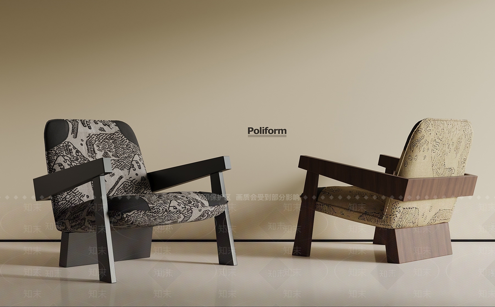 法式中古躺椅3D模型下载【ID:1191077196】