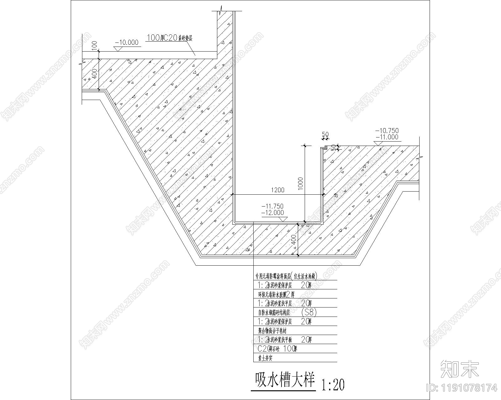 现代其他节点详图施工图下载【ID:1191078174】