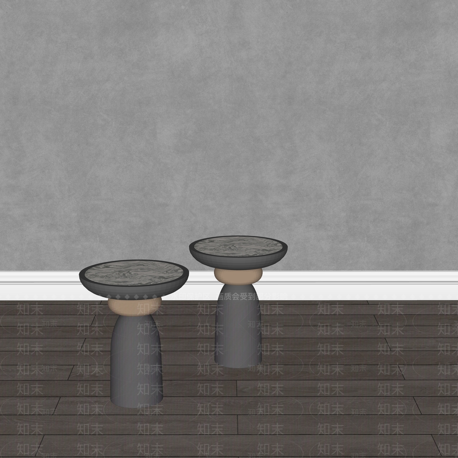 现代意式边几3D模型下载【ID:1191078607】