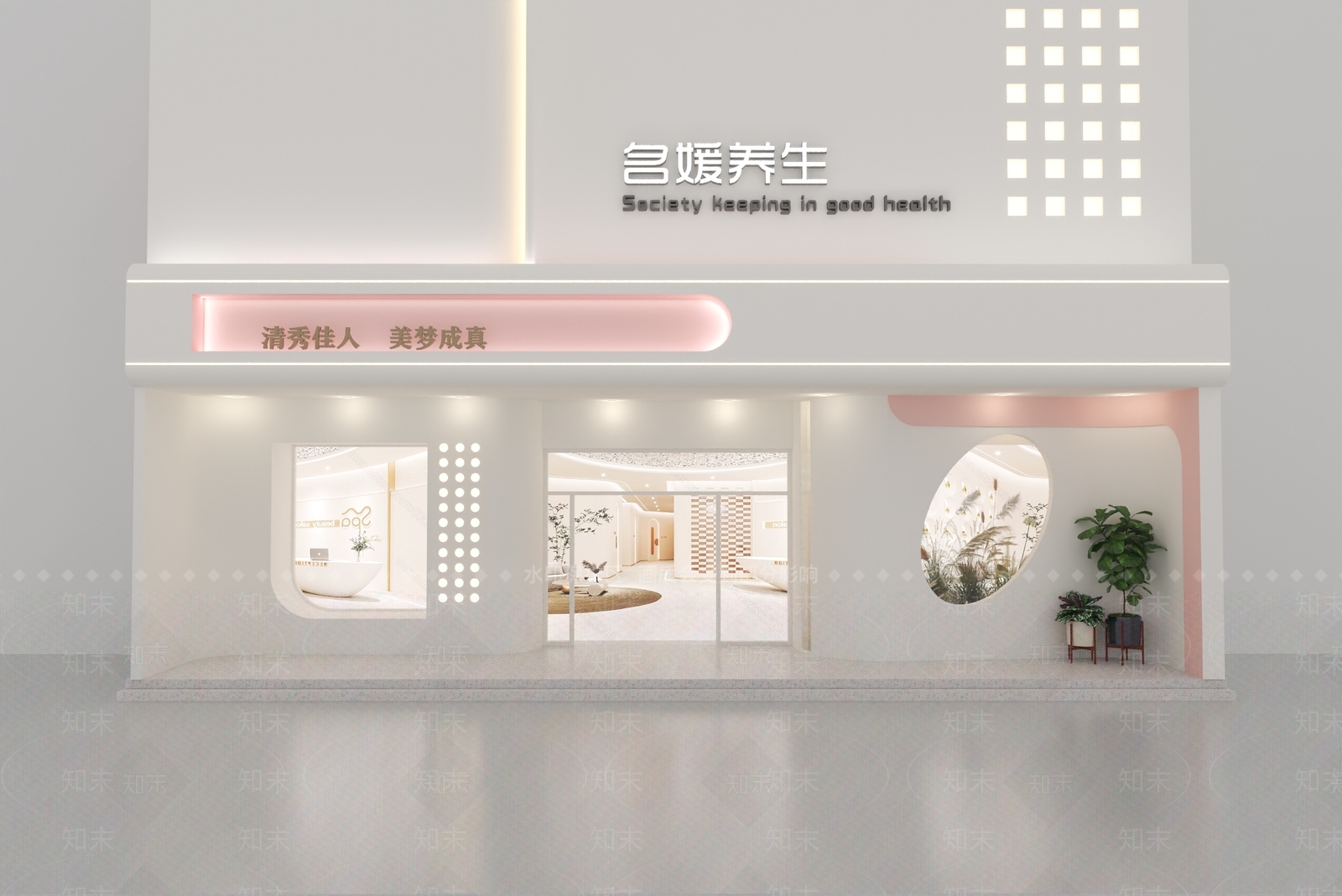 侘寂门头3D模型下载【ID:1191081137】
