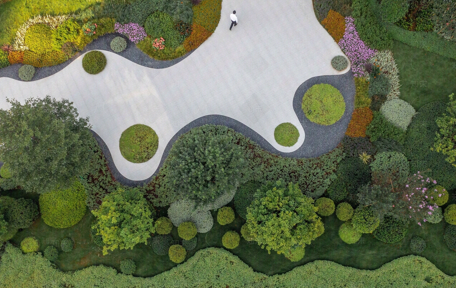 现代小区外景贴图下载【ID:1191083629】