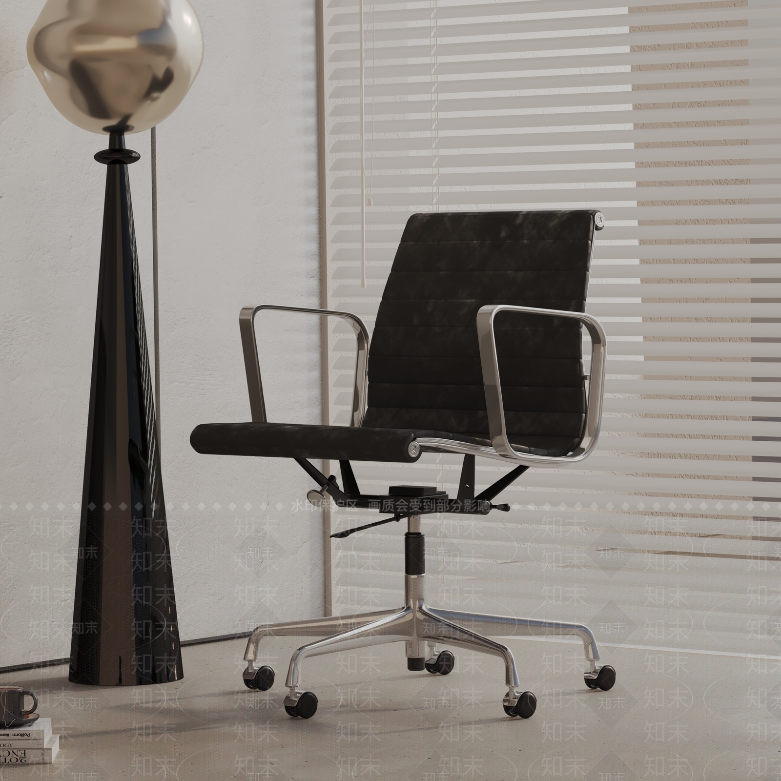现代办公椅3D模型下载【ID:1191084281】