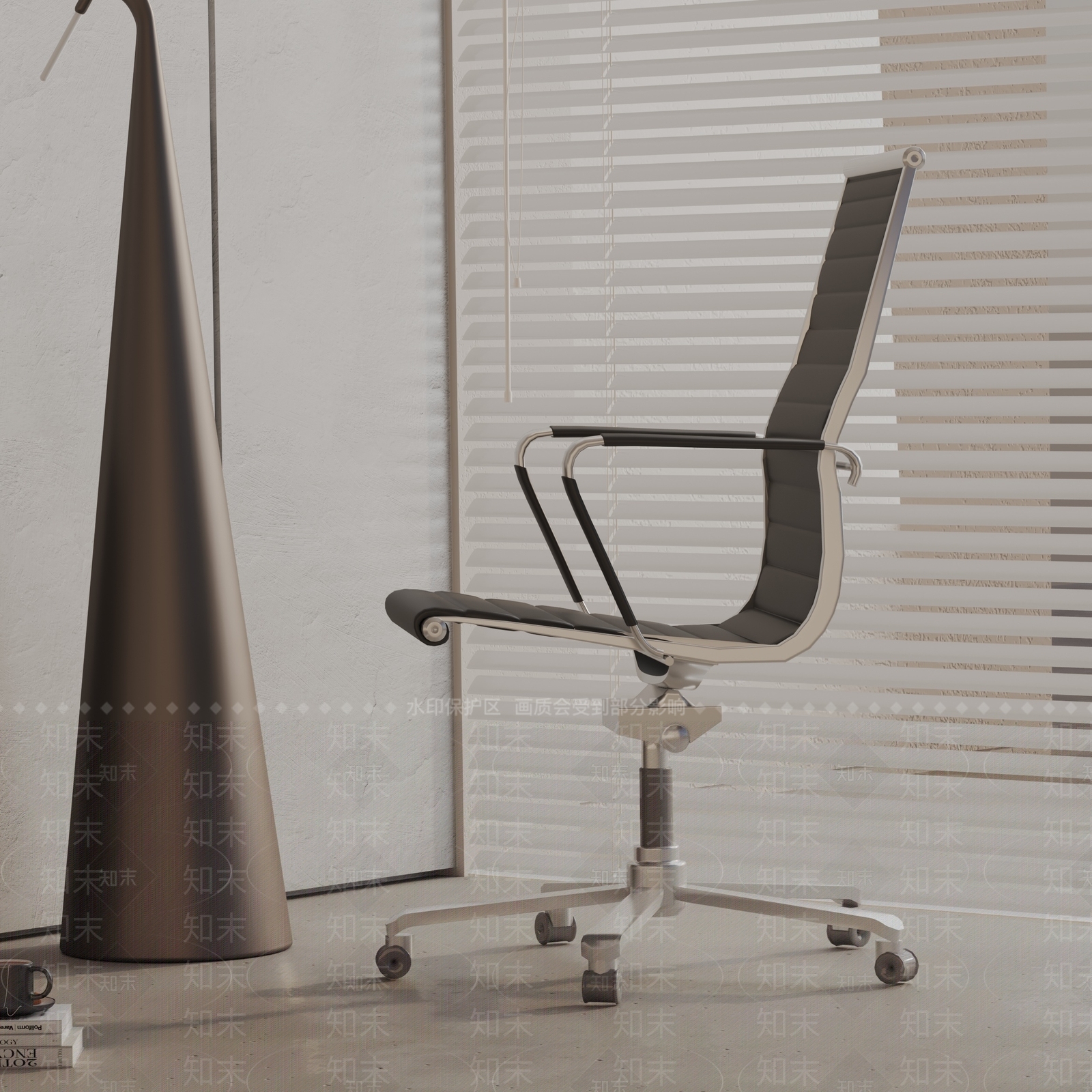 现代办公椅3D模型下载【ID:1191088150】