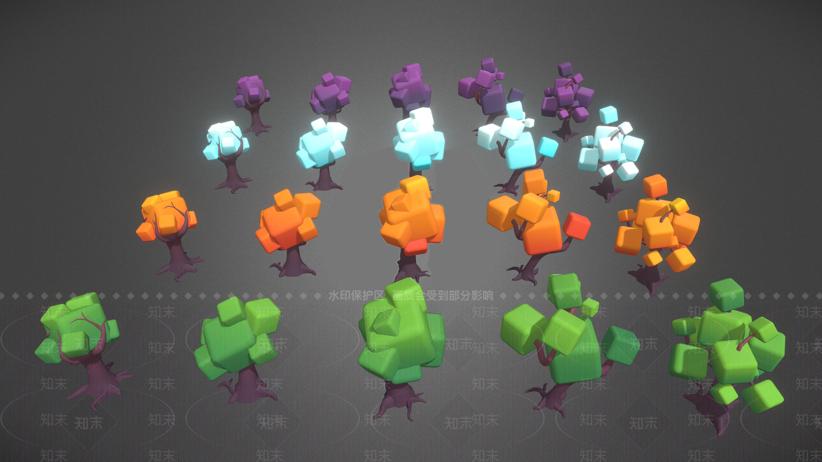 景观树3D模型下载【ID:1191088391】