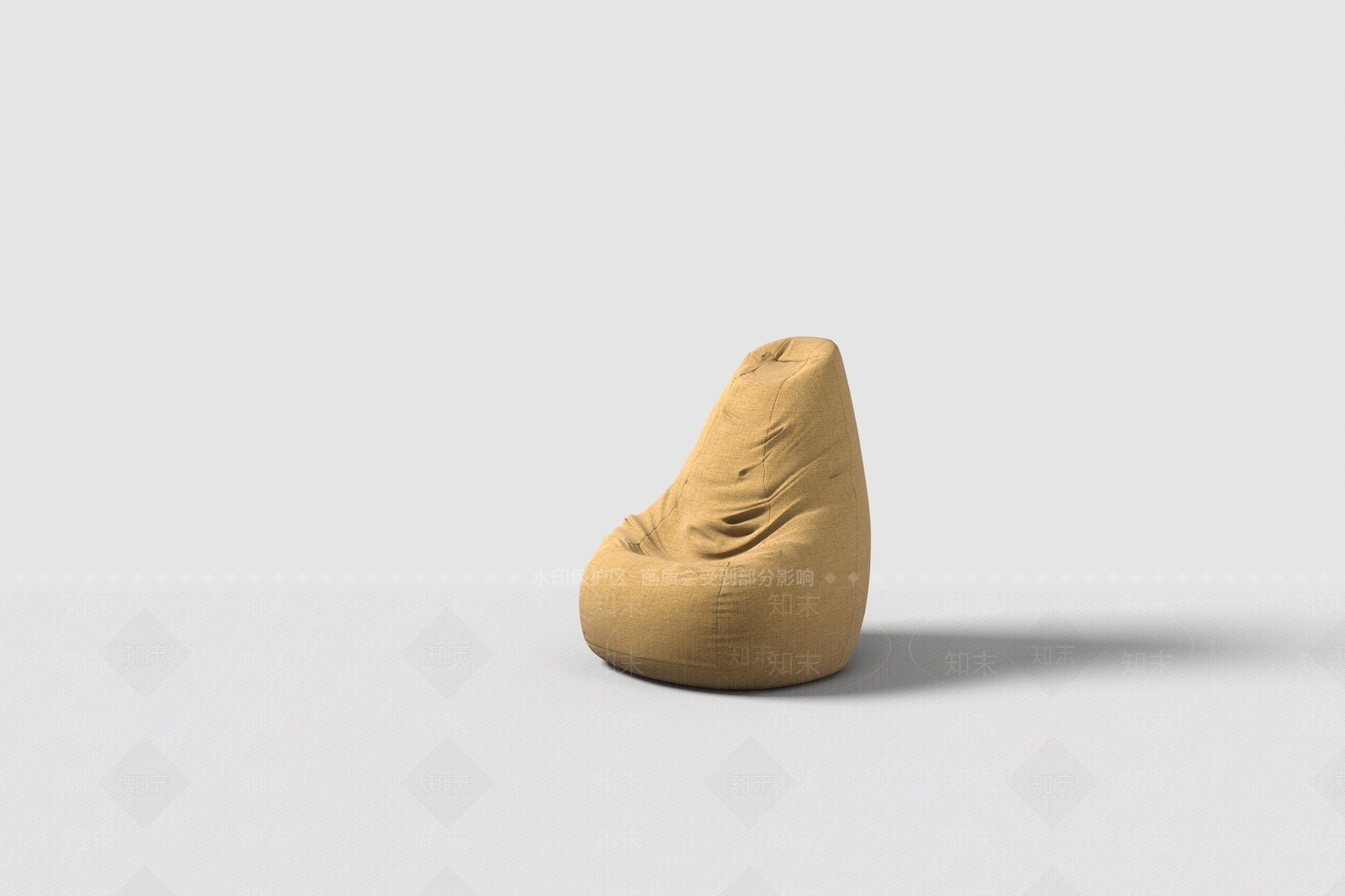 现代意式懒人沙发3D模型下载【ID:1191088960】