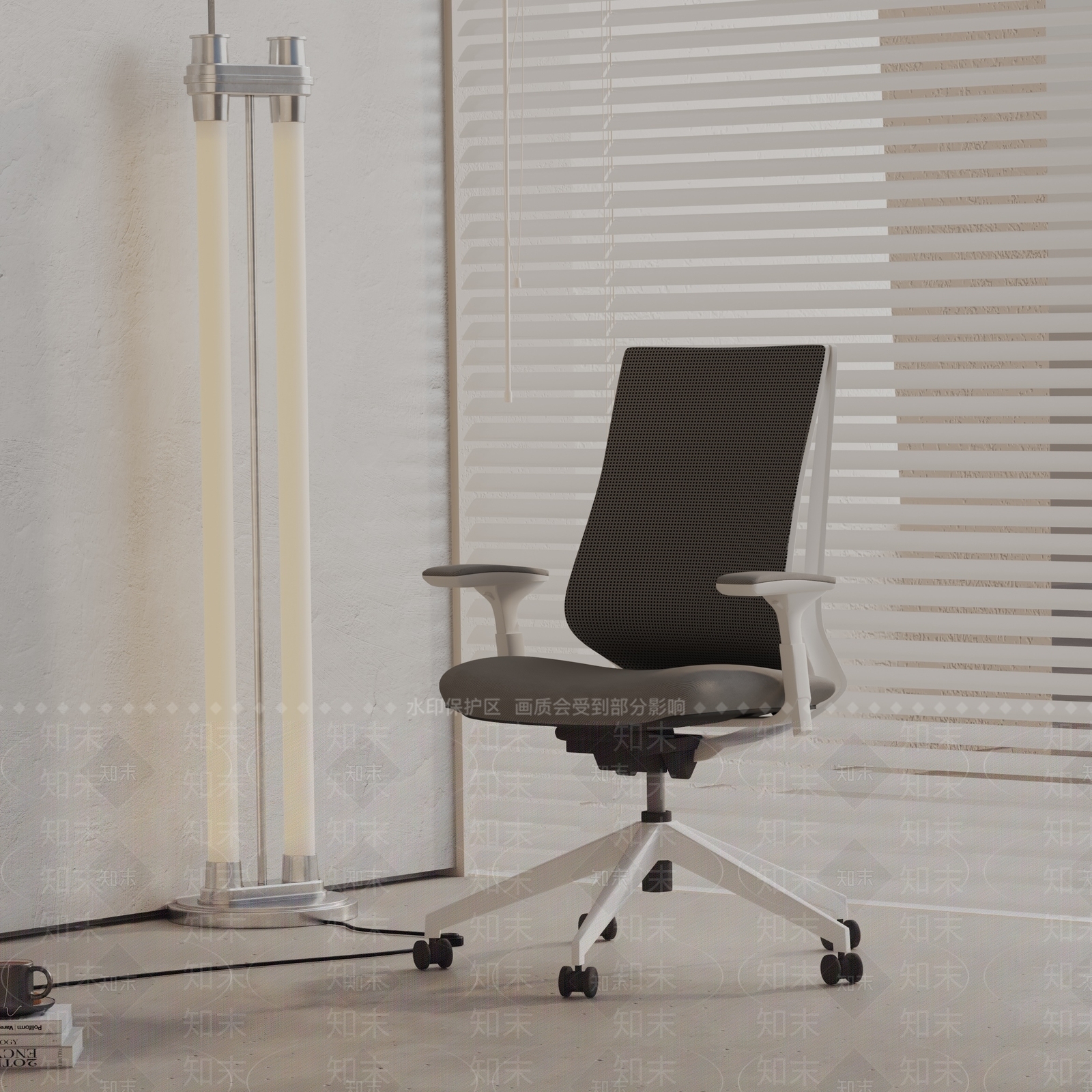 现代办公椅3D模型下载【ID:1191097214】