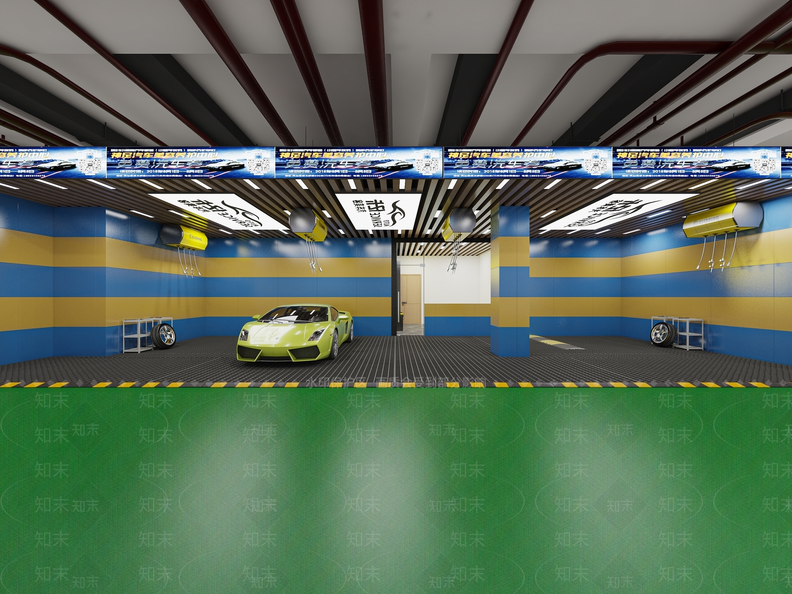 现代其他商业空间3D模型下载【ID:1191097353】