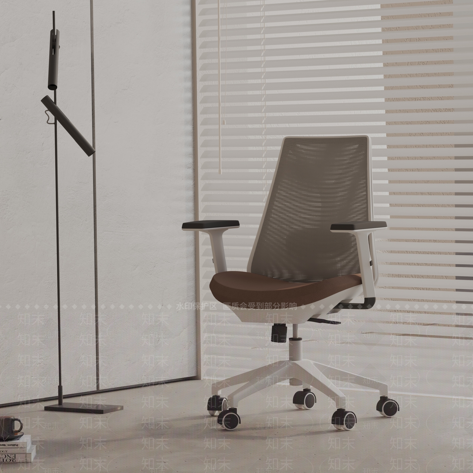 现代办公椅3D模型下载【ID:1191102305】