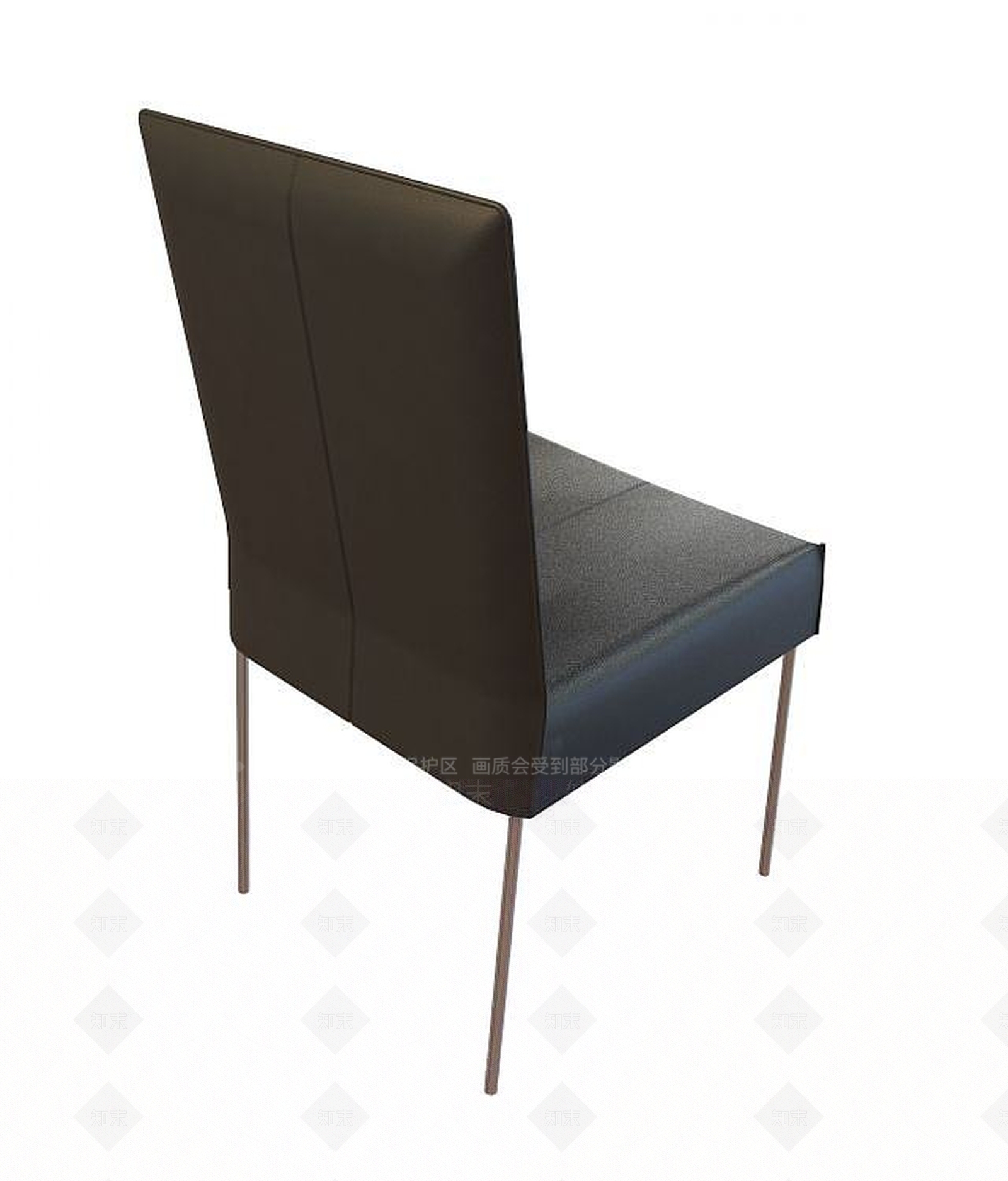 现代皮质办公椅3D模型下载【ID:1191103214】