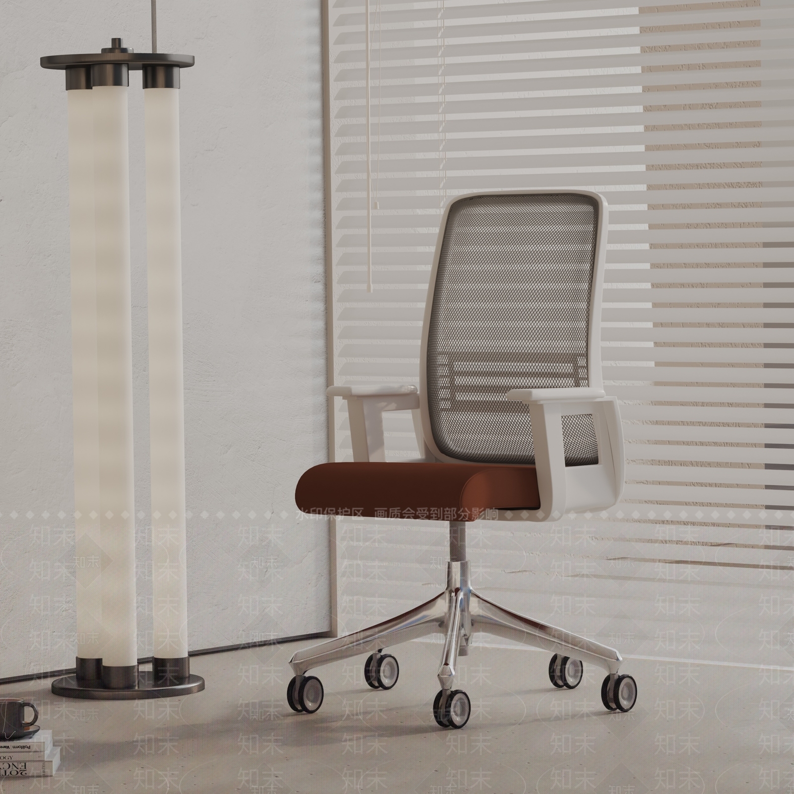 现代办公椅3D模型下载【ID:1191103356】