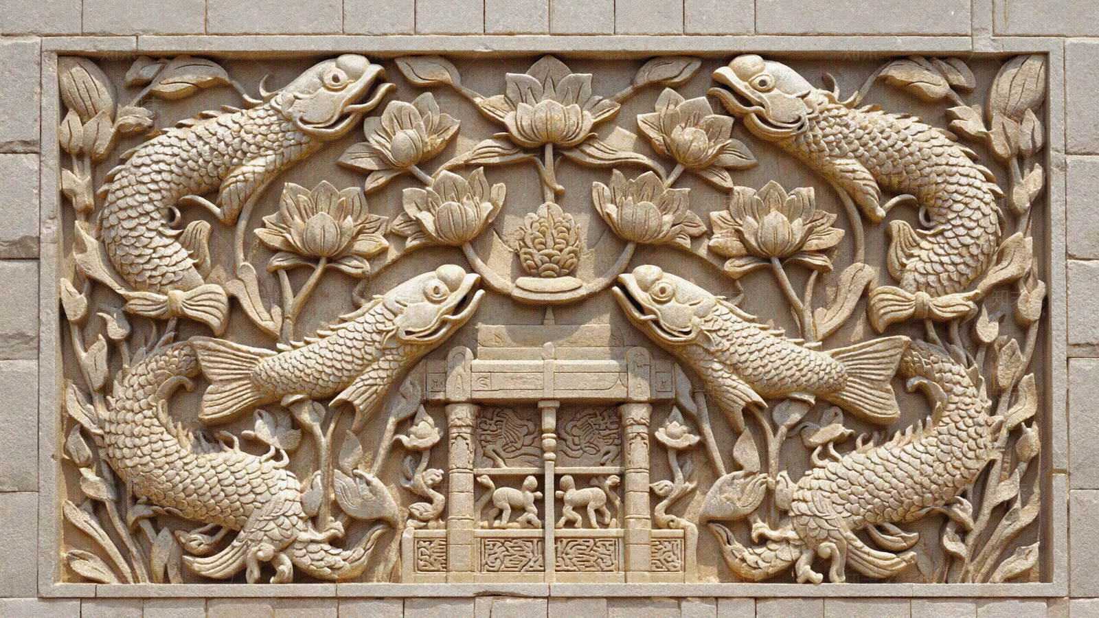 新中式石雕贴图下载【ID:1191107157】