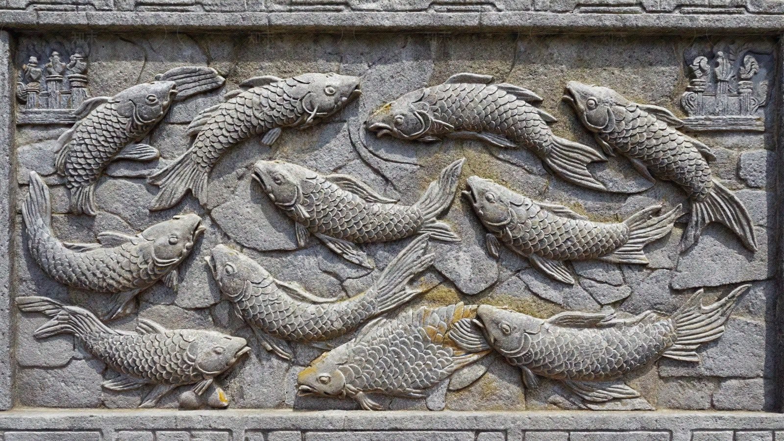 新中式石雕贴图下载【ID:1191108241】