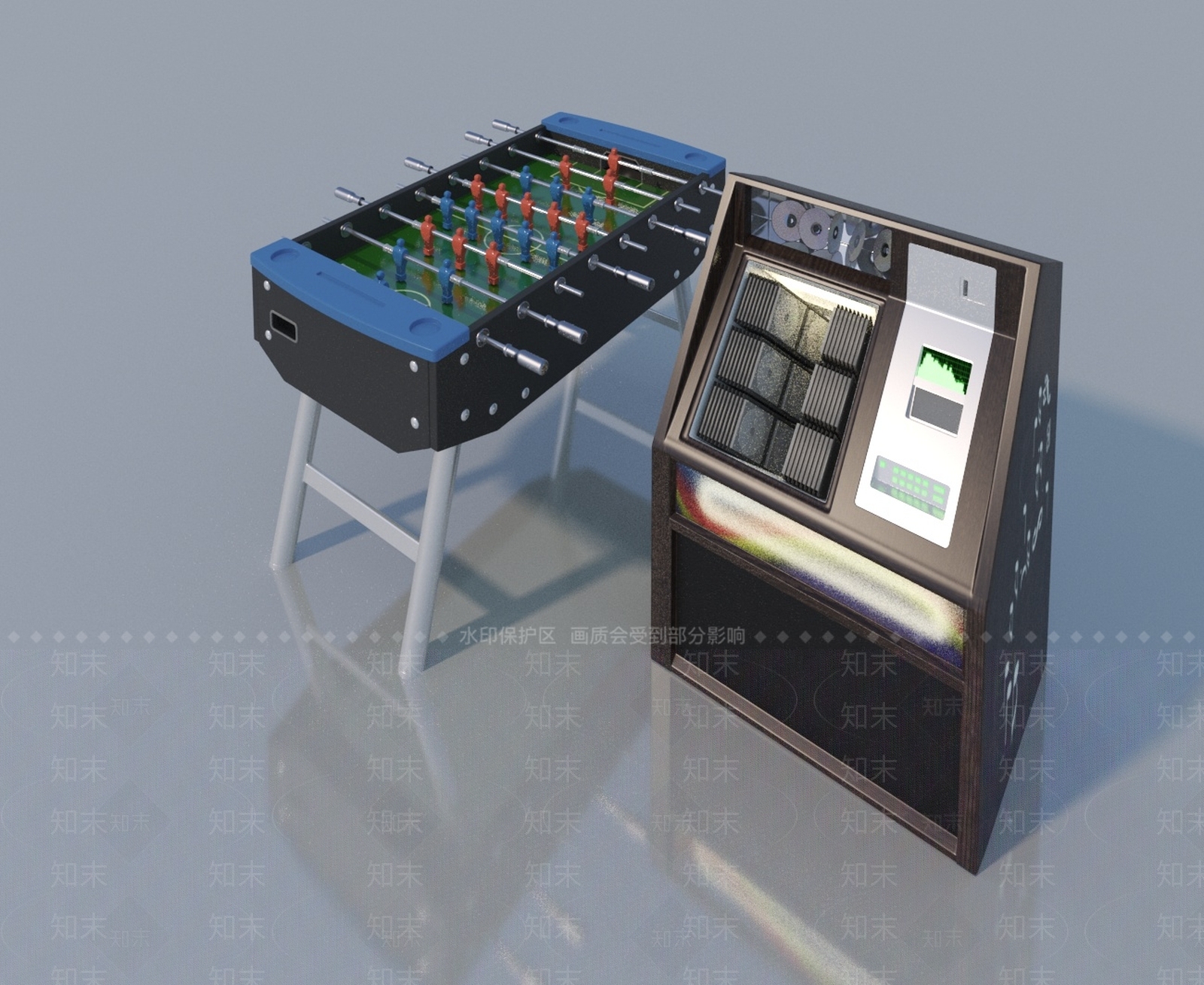 现代单人沙发3D模型下载【ID:1191110825】