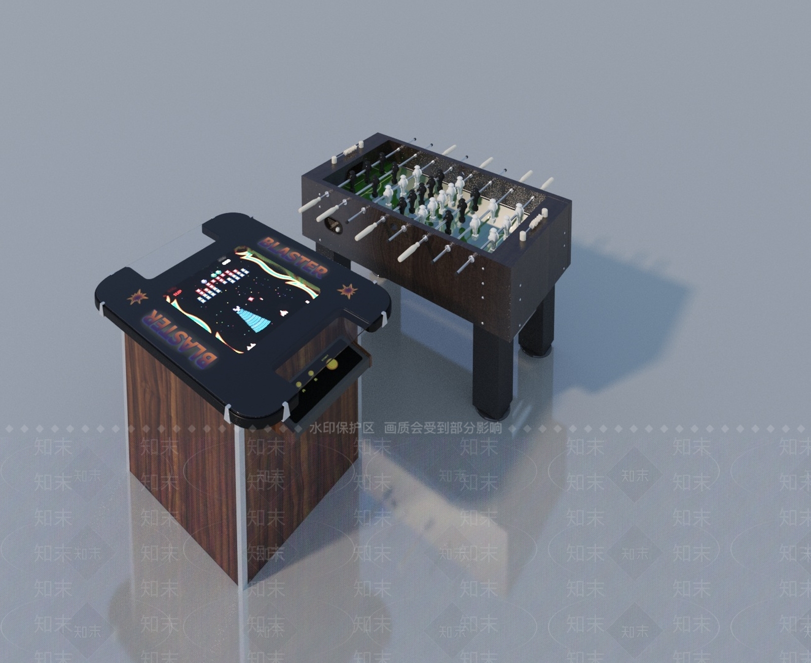 现代单人沙发3D模型下载【ID:1191111560】