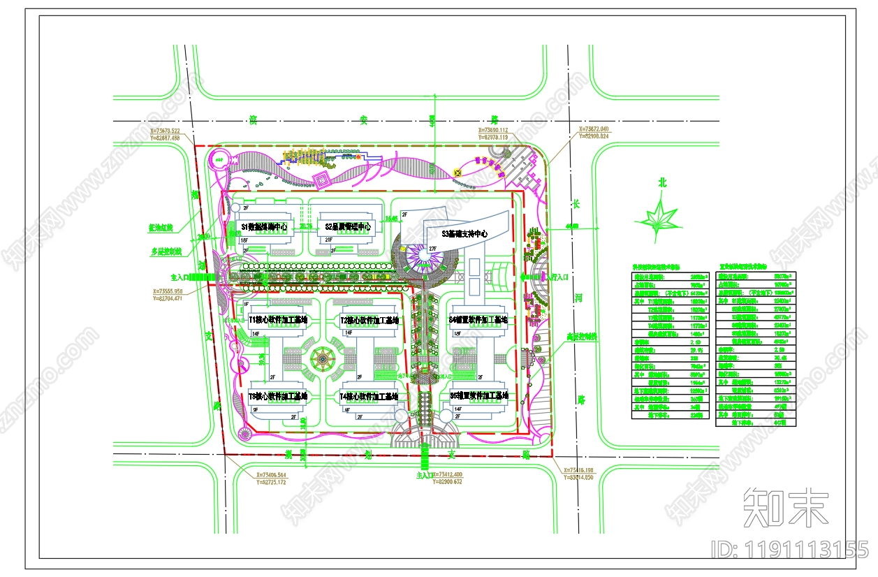 厂房景观施工图下载【ID:1191113155】