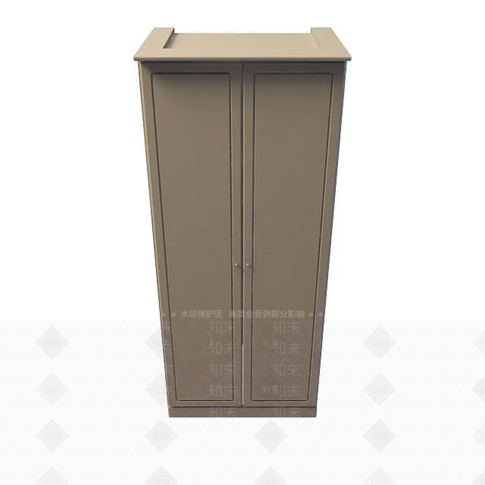 现代衣柜3D模型下载【ID:1199508541】