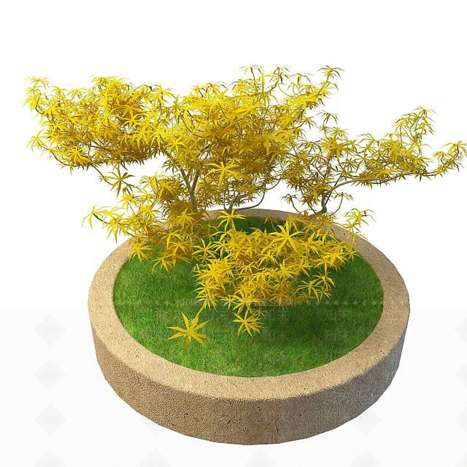 现代其他景观小品3D模型下载【ID:1191134940】