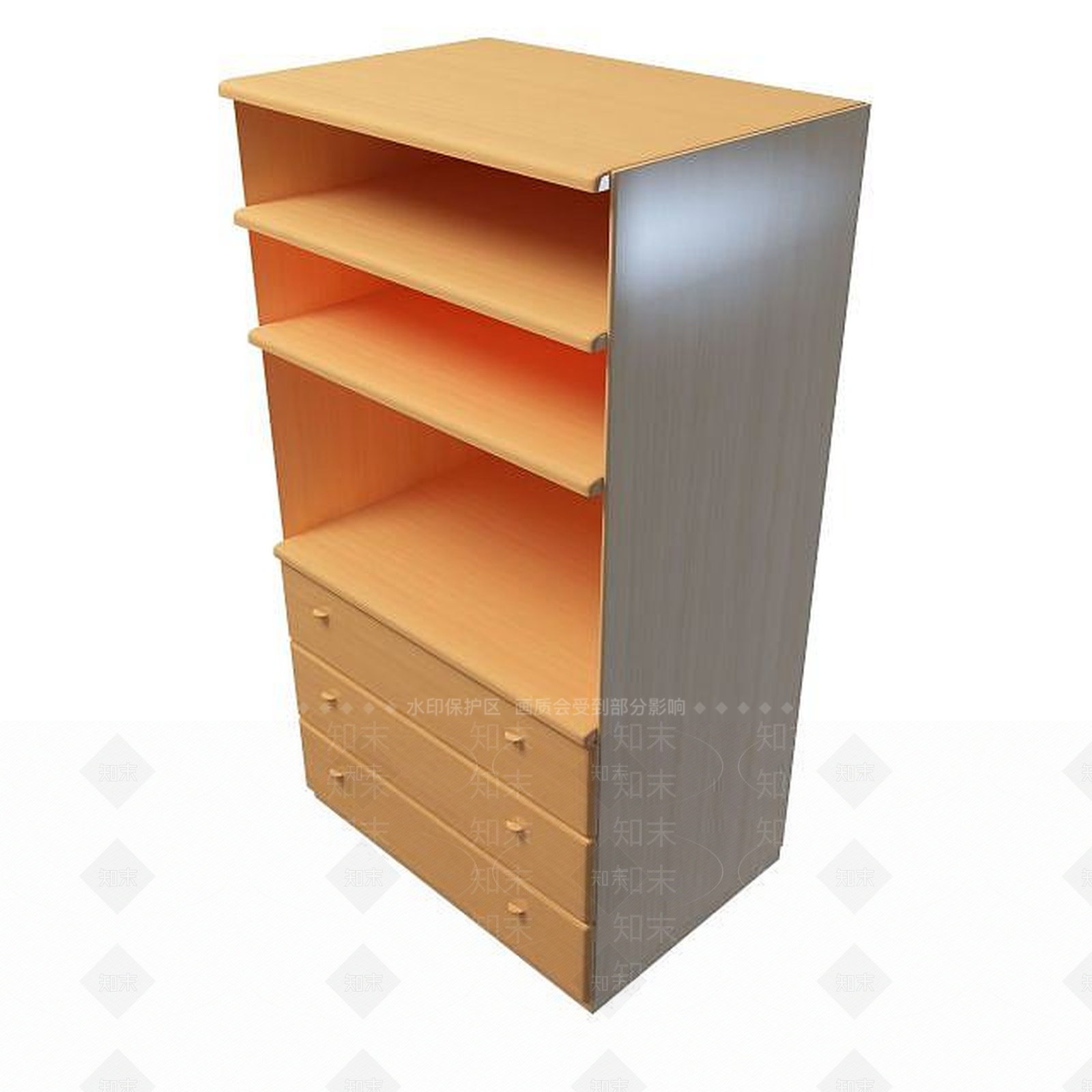 现代衣柜3D模型下载【ID:1191135636】