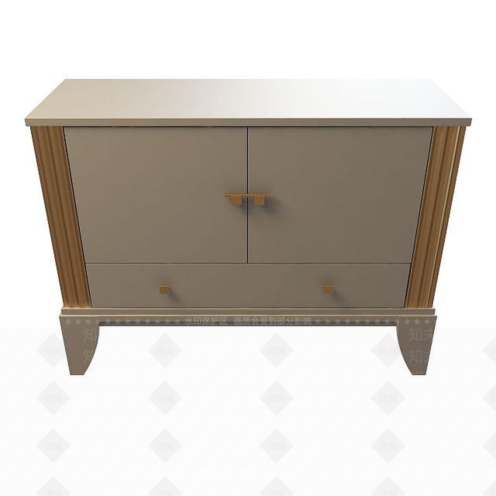 现代衣柜3D模型下载【ID:1199508295】