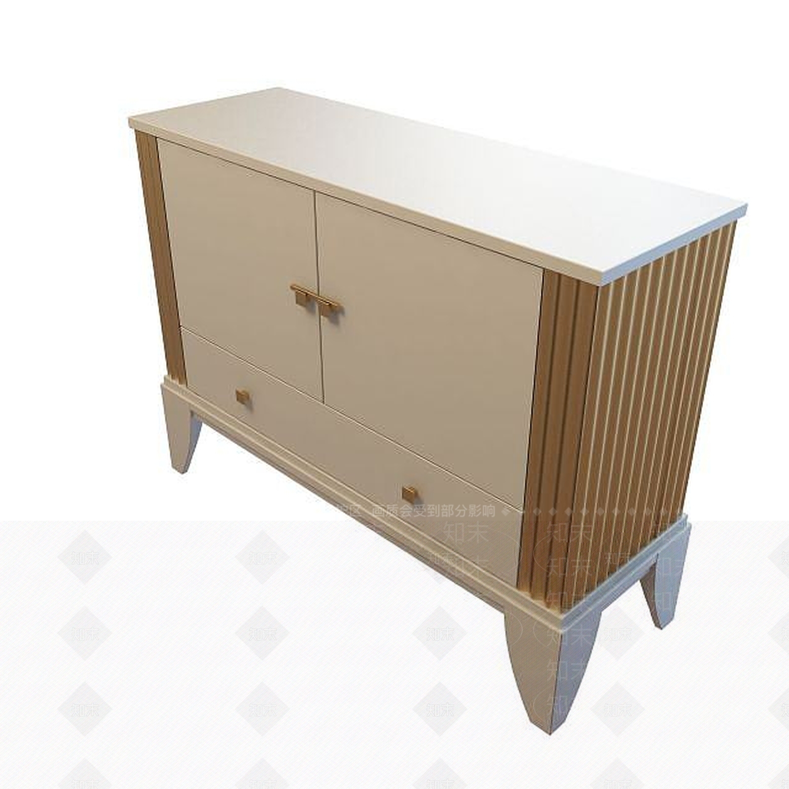 现代衣柜3D模型下载【ID:1199508295】