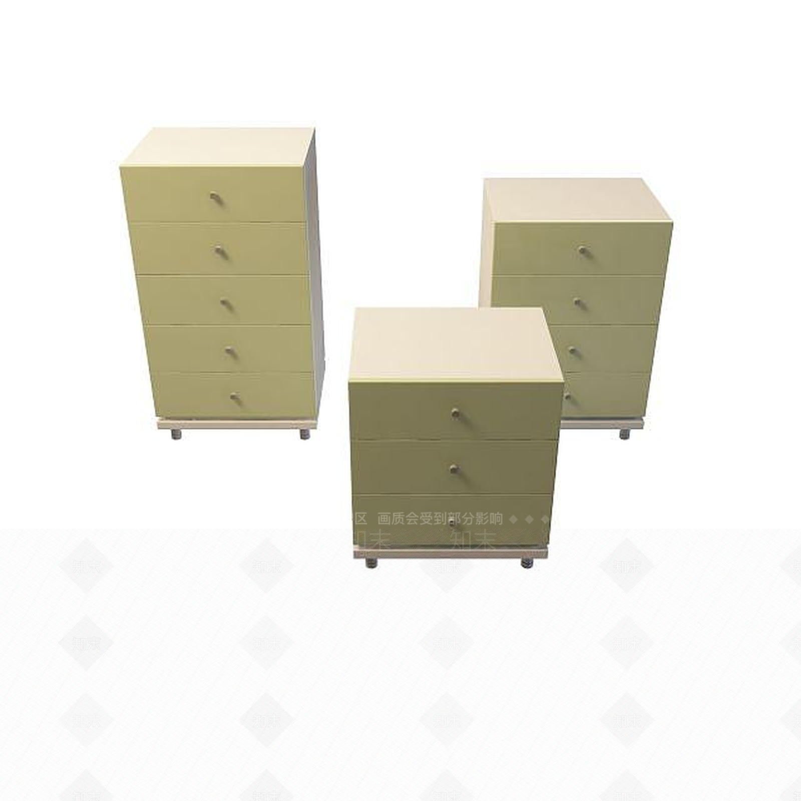 现代衣柜3D模型下载【ID:1199511138】