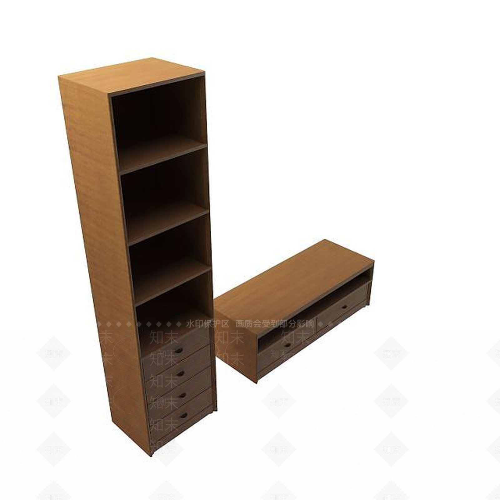 现代衣柜3D模型下载【ID:1199511166】