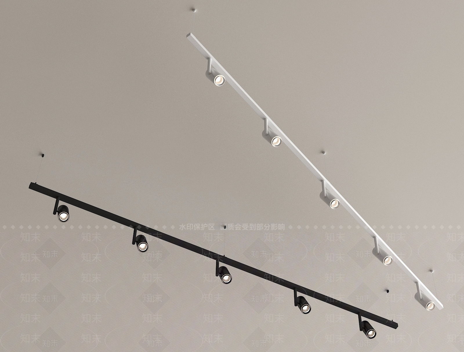 现代射灯3D模型下载【ID:1191137436】