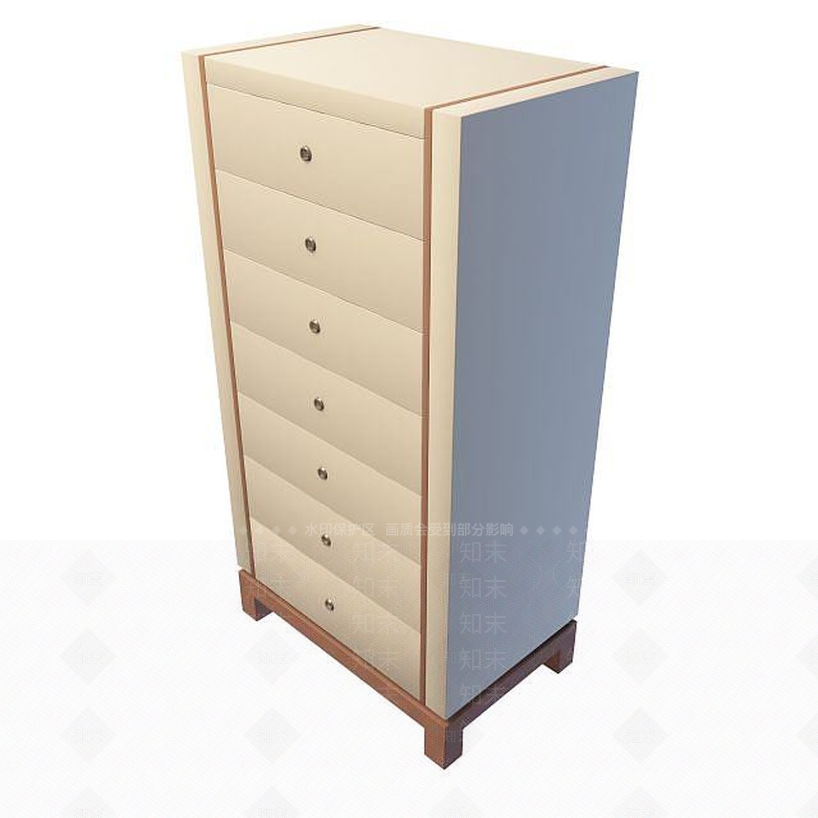 现代衣柜3D模型下载【ID:1199508197】