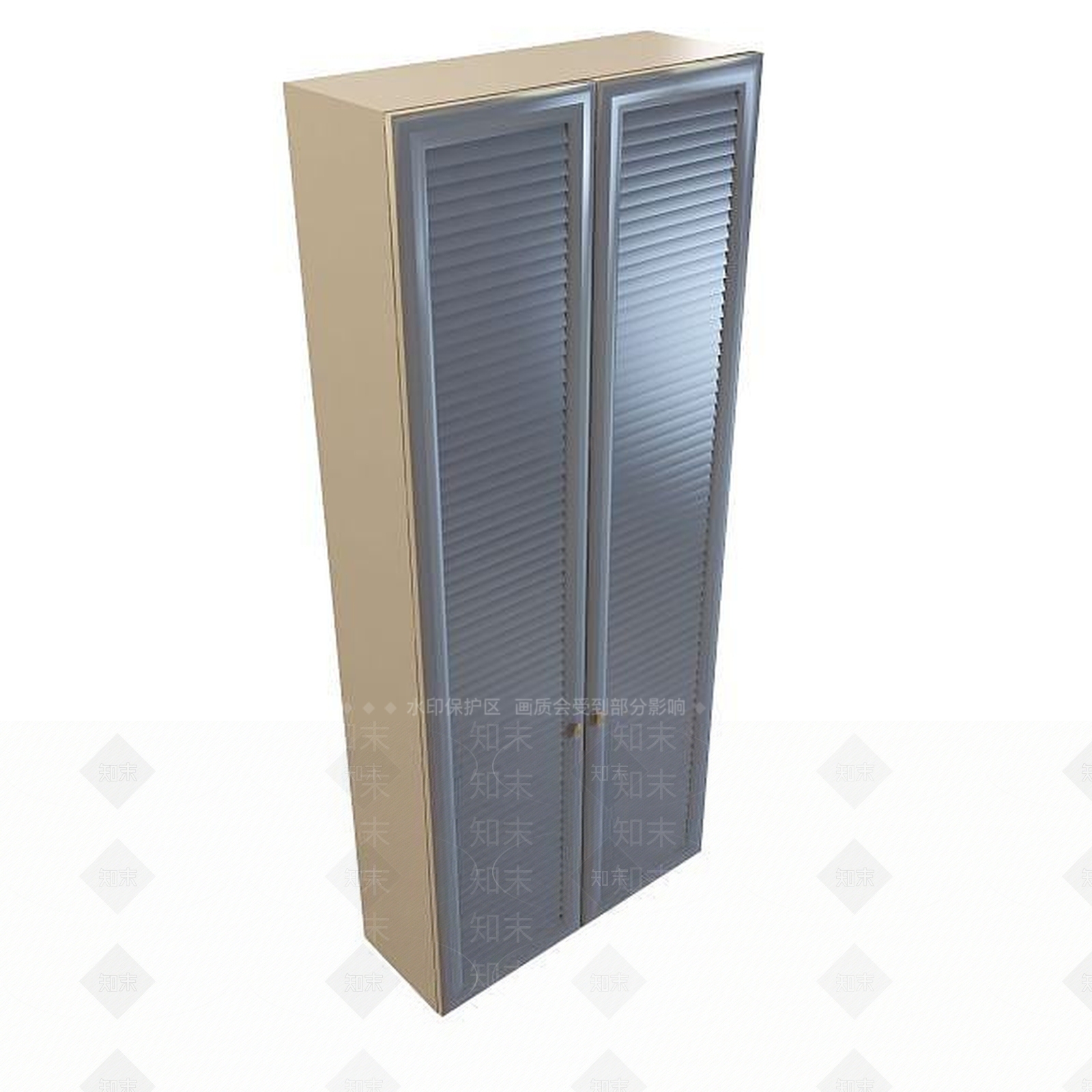 现代衣柜3D模型下载【ID:1199508023】