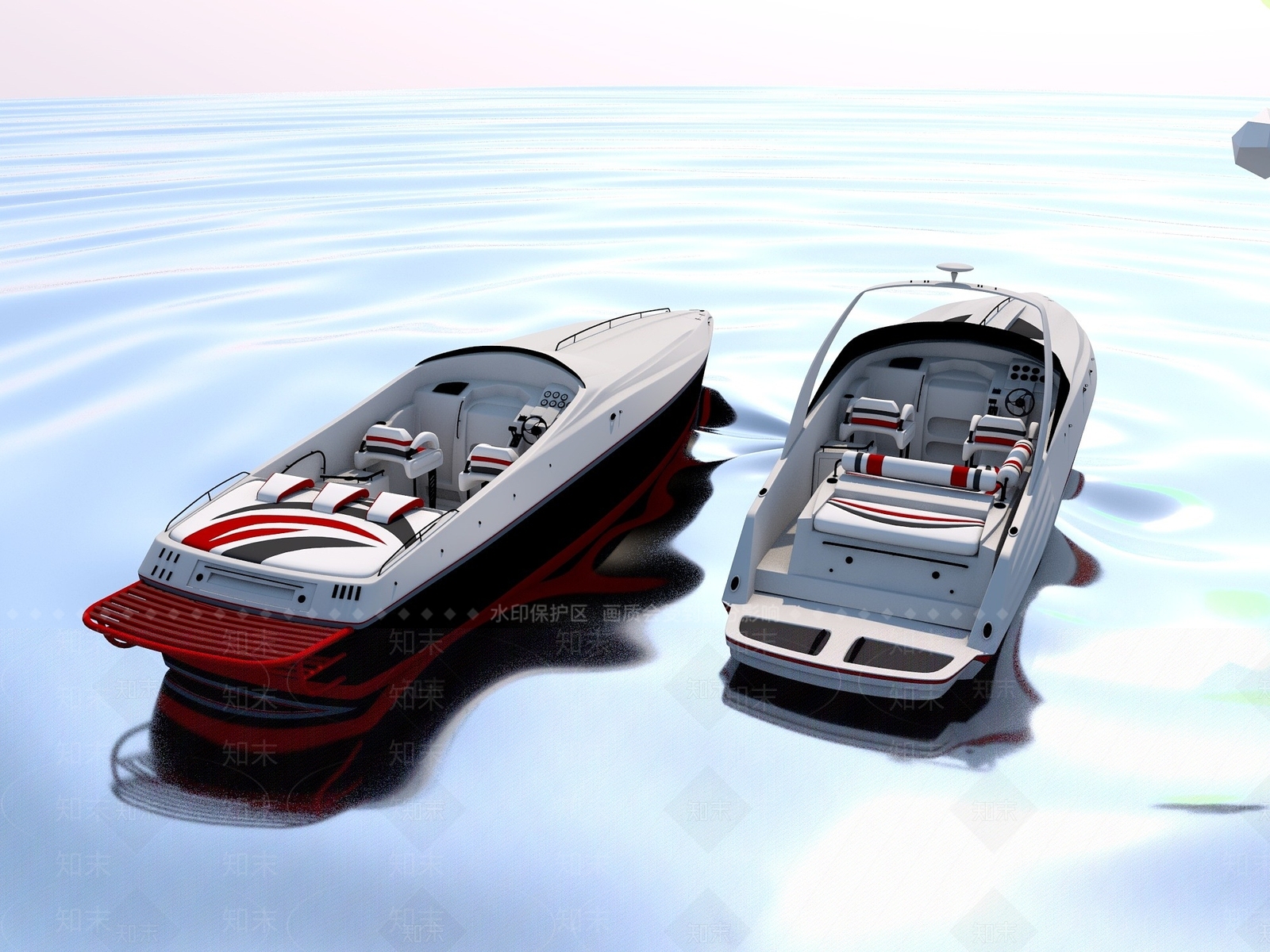 现代快艇3D模型下载【ID:1191139281】