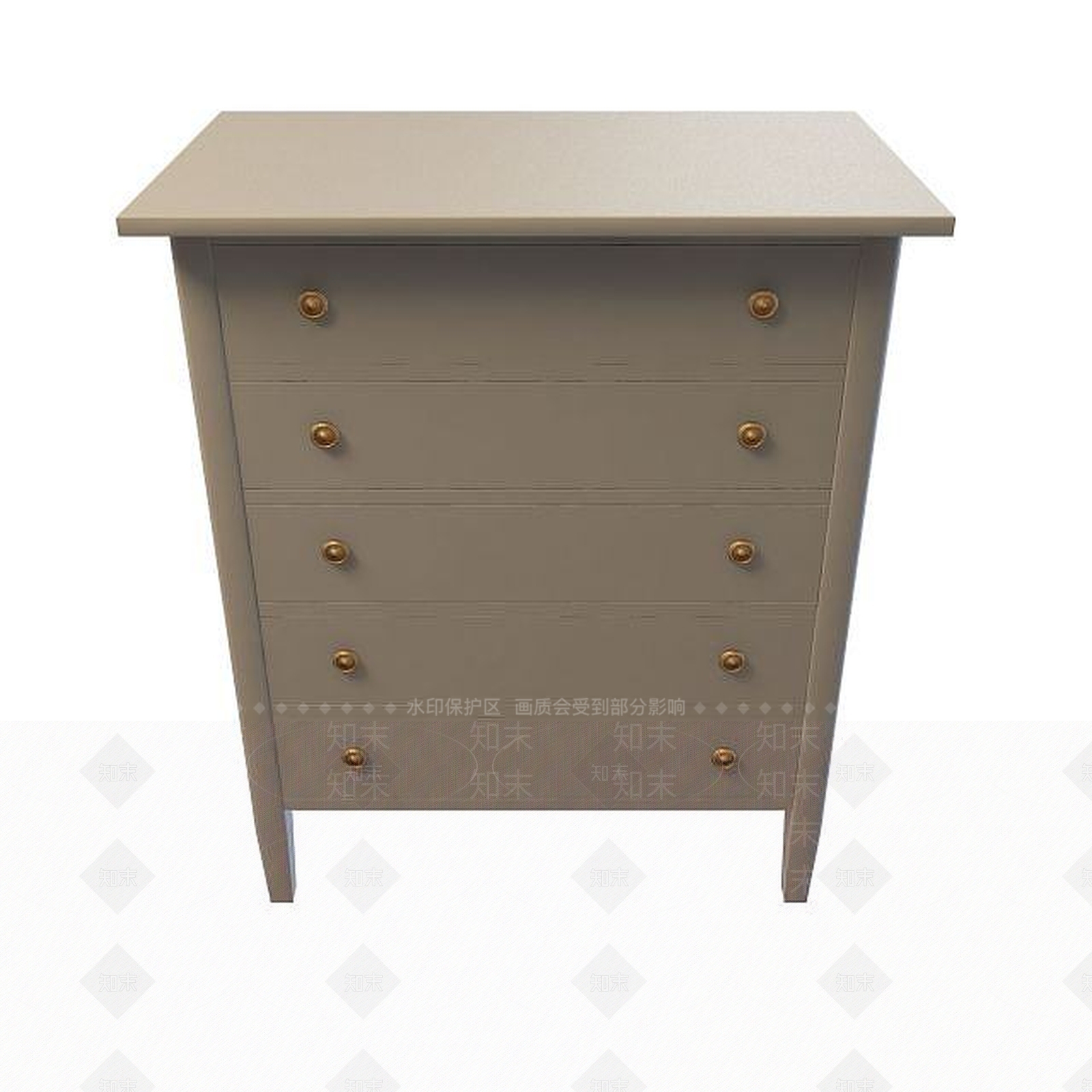 现代衣柜3D模型下载【ID:1199510695】