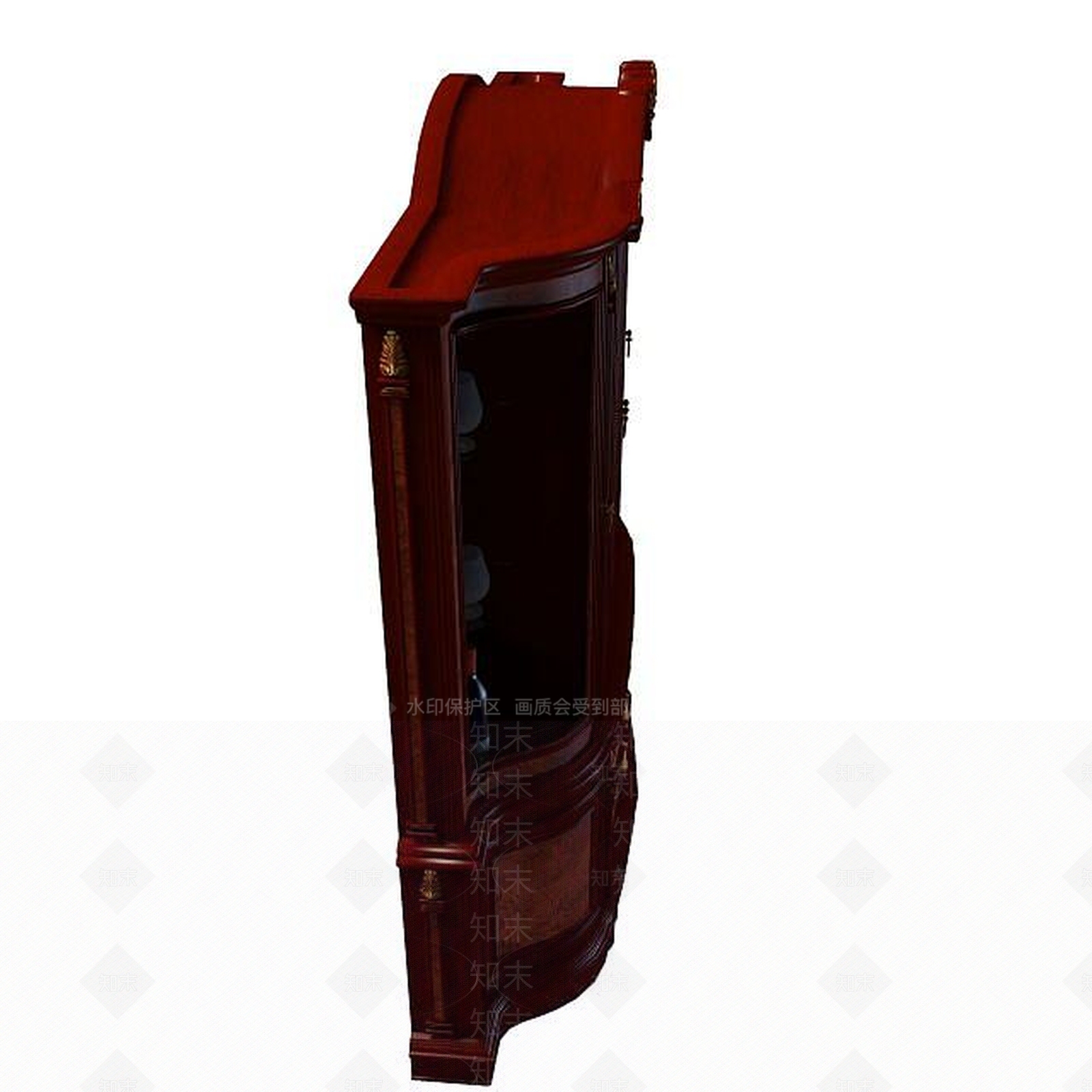 现代衣柜3D模型下载【ID:1191140849】