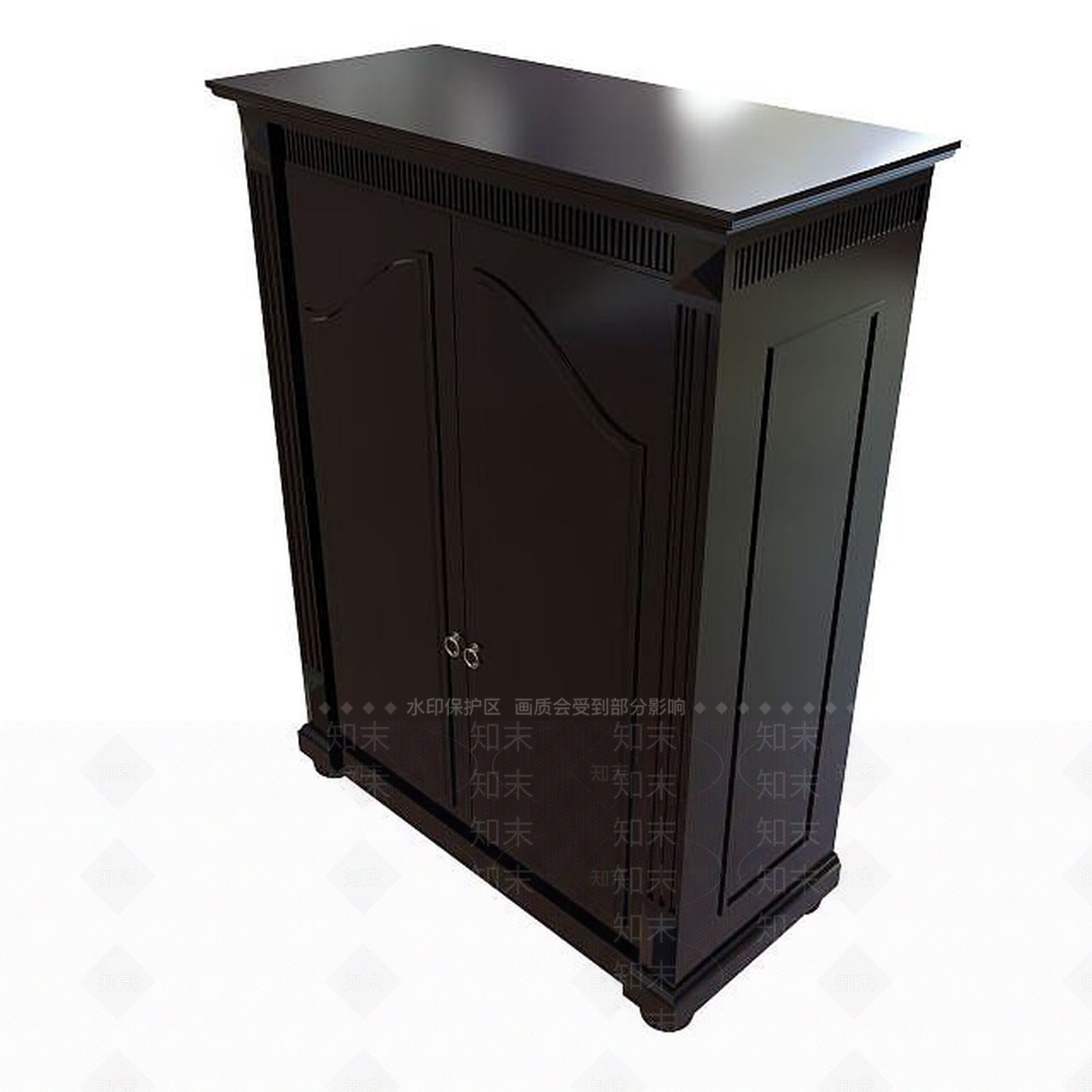 现代衣柜3D模型下载【ID:1199507646】