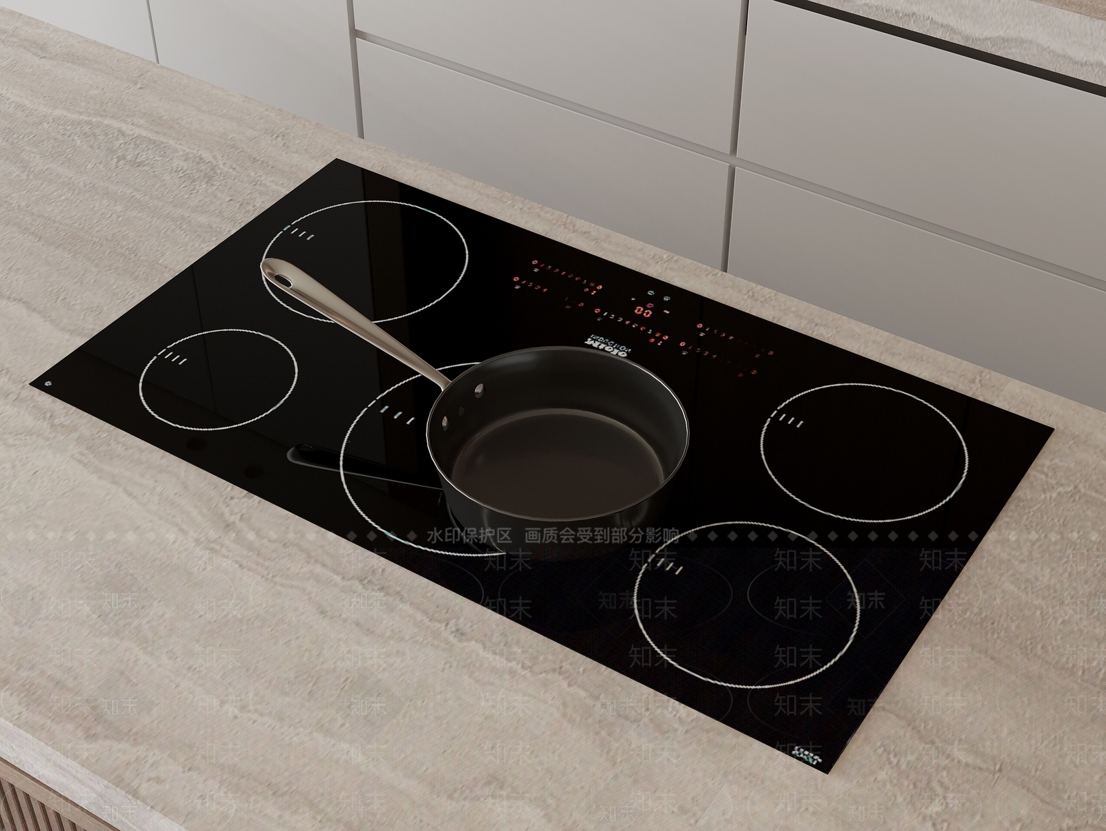 电磁炉SU模型下载【ID:1191144592】