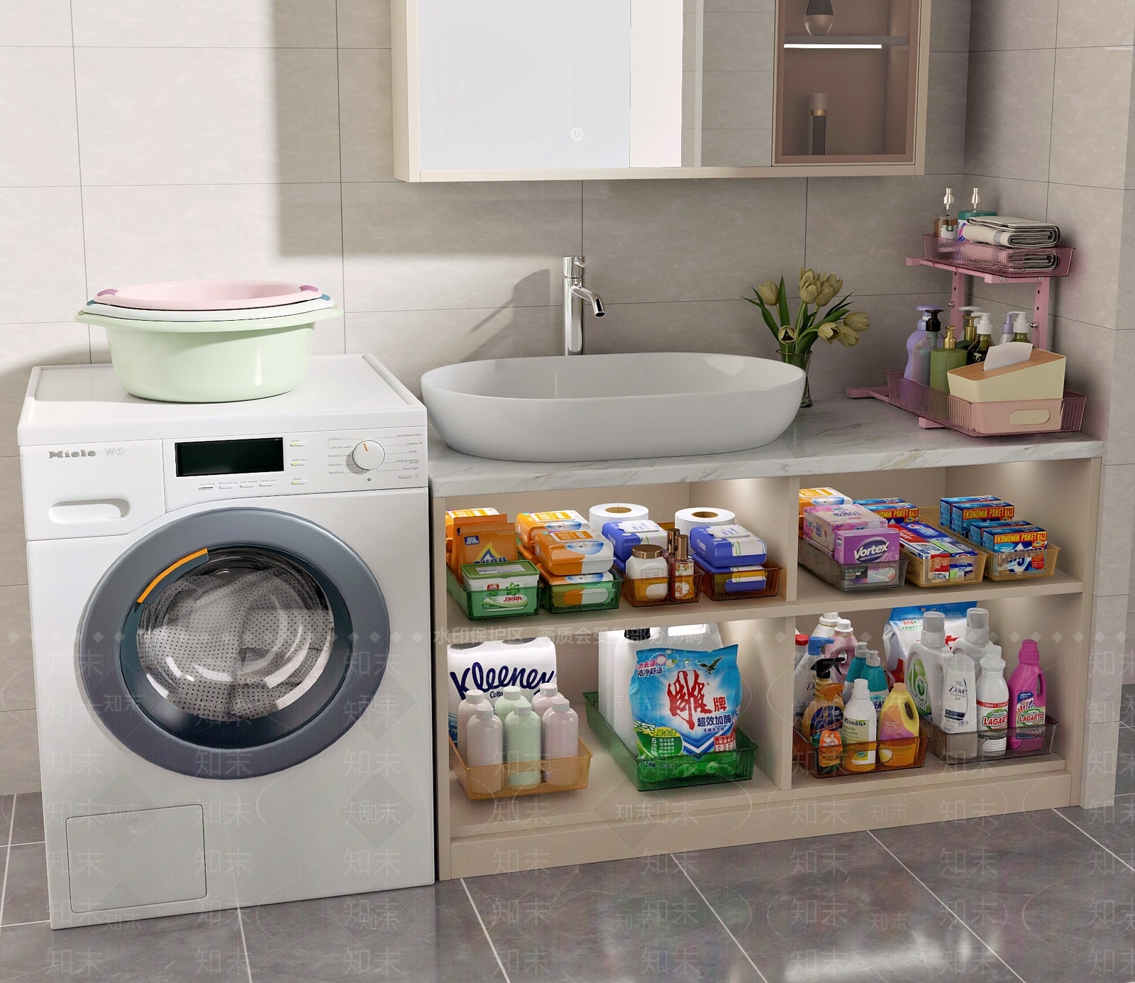 厨房用品3D模型下载【ID:1191146770】