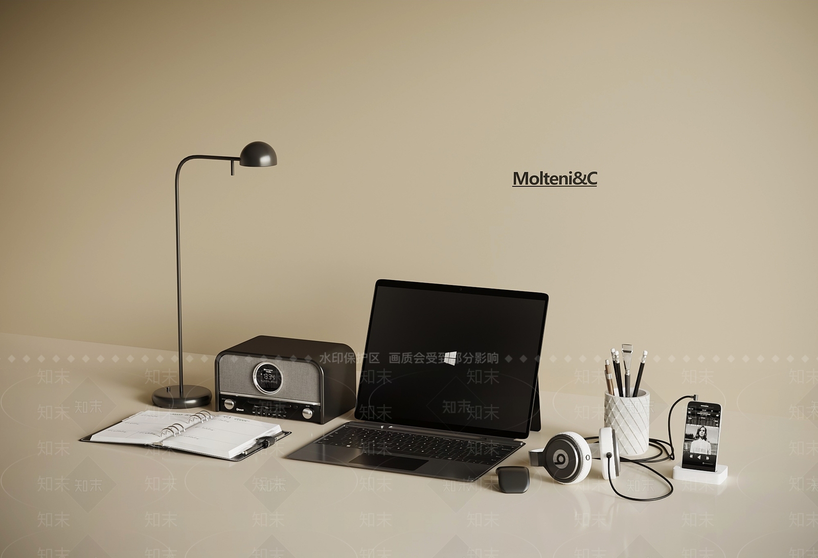 电脑3D模型下载【ID:1191152307】