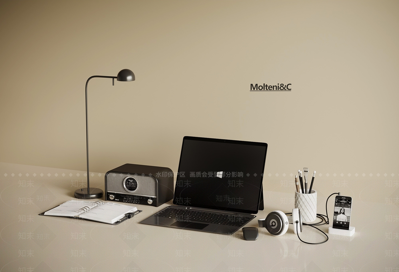 电脑SU模型下载【ID:1191152590】