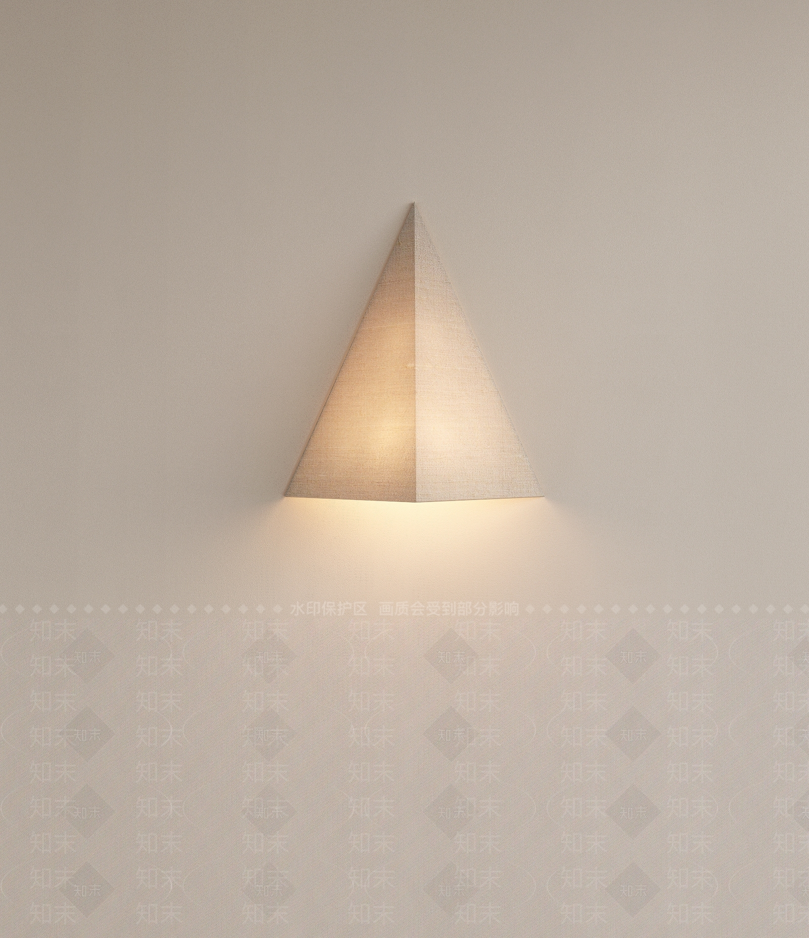 侘寂中古床头壁灯SU模型下载【ID:1191153033】