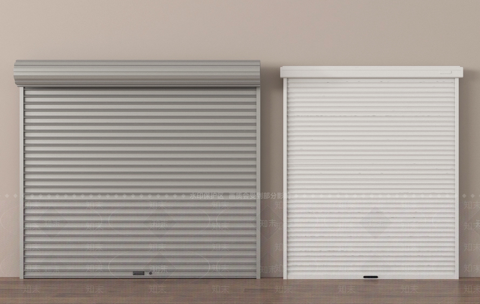 现代卷帘门SU模型下载【ID:1191174179】