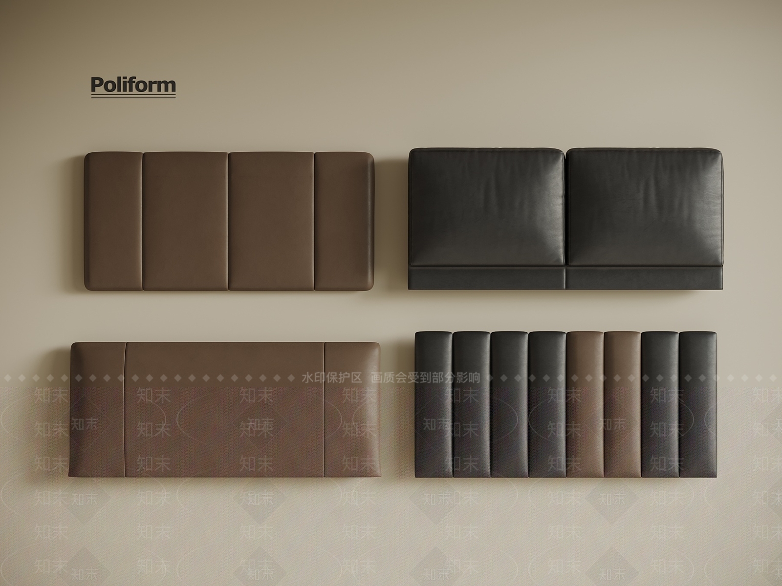 意式软包3D模型下载【ID:1191177511】