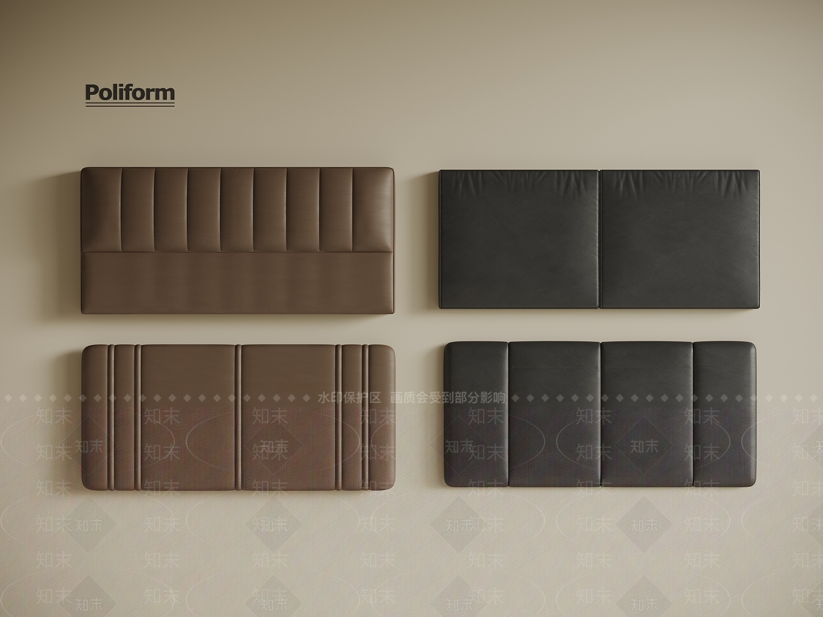 意式软包3D模型下载【ID:1191177935】