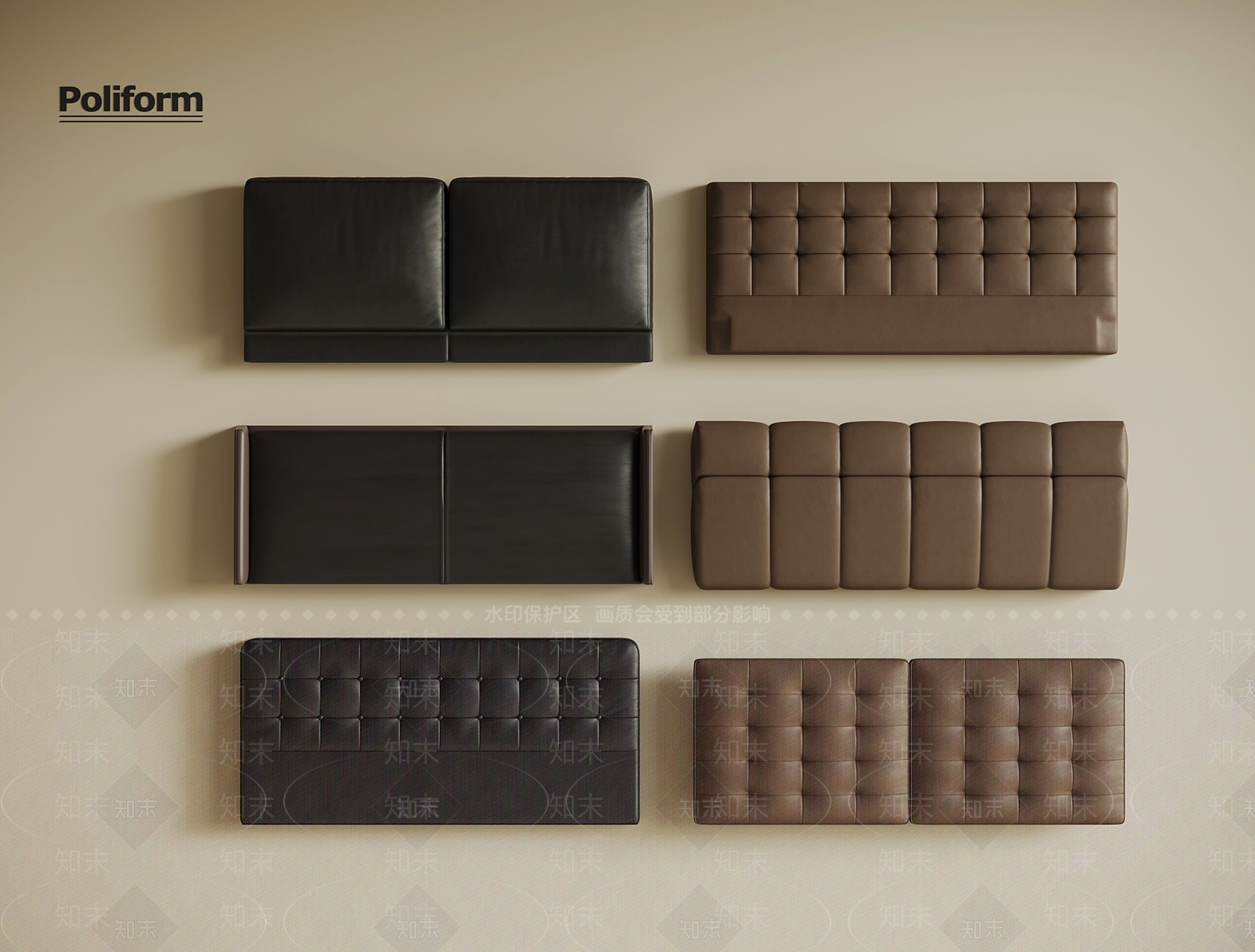 意式软包3D模型下载【ID:1191178327】